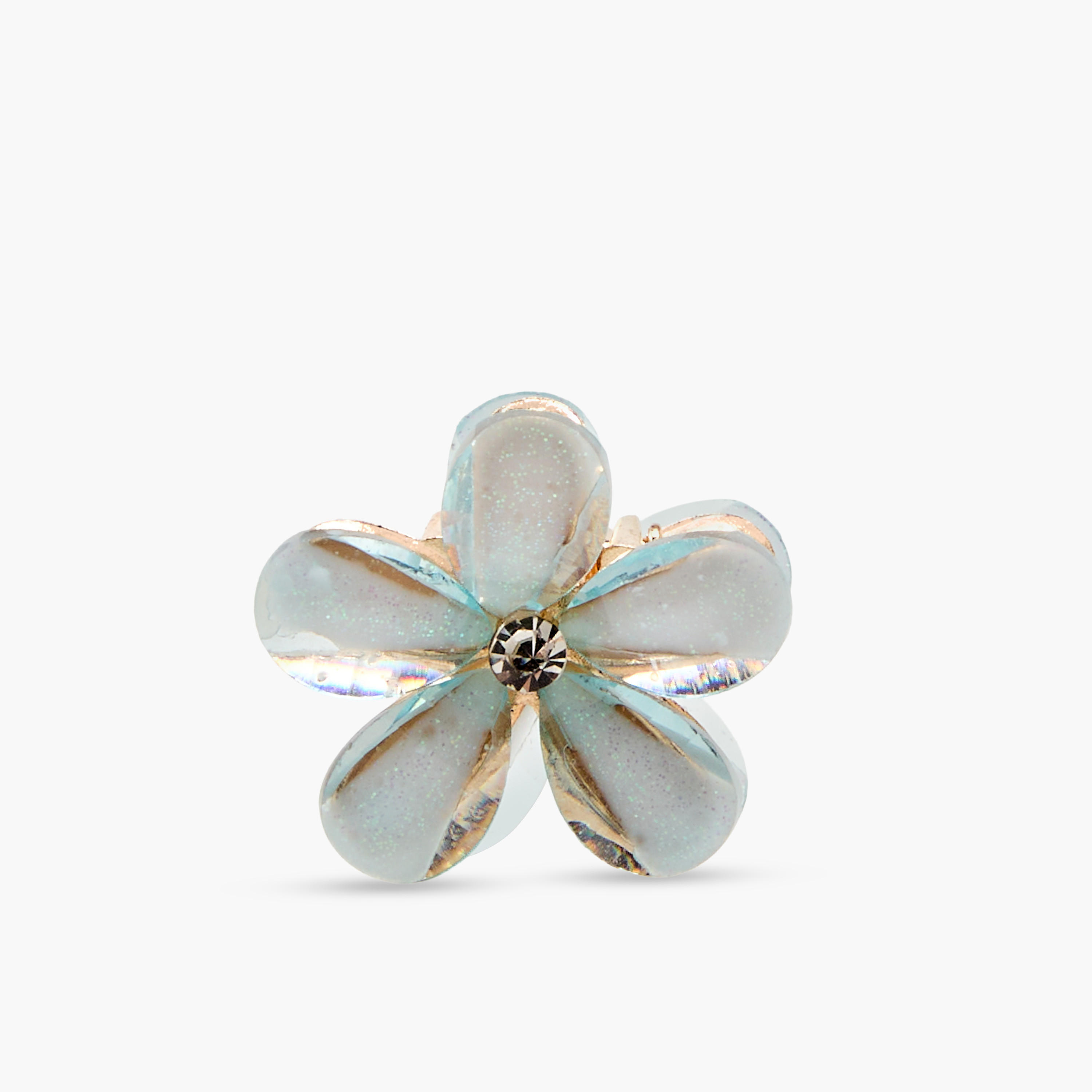 Pack of 6 Floral Hair Clamp-women-hairaccessories-clamps-image-4