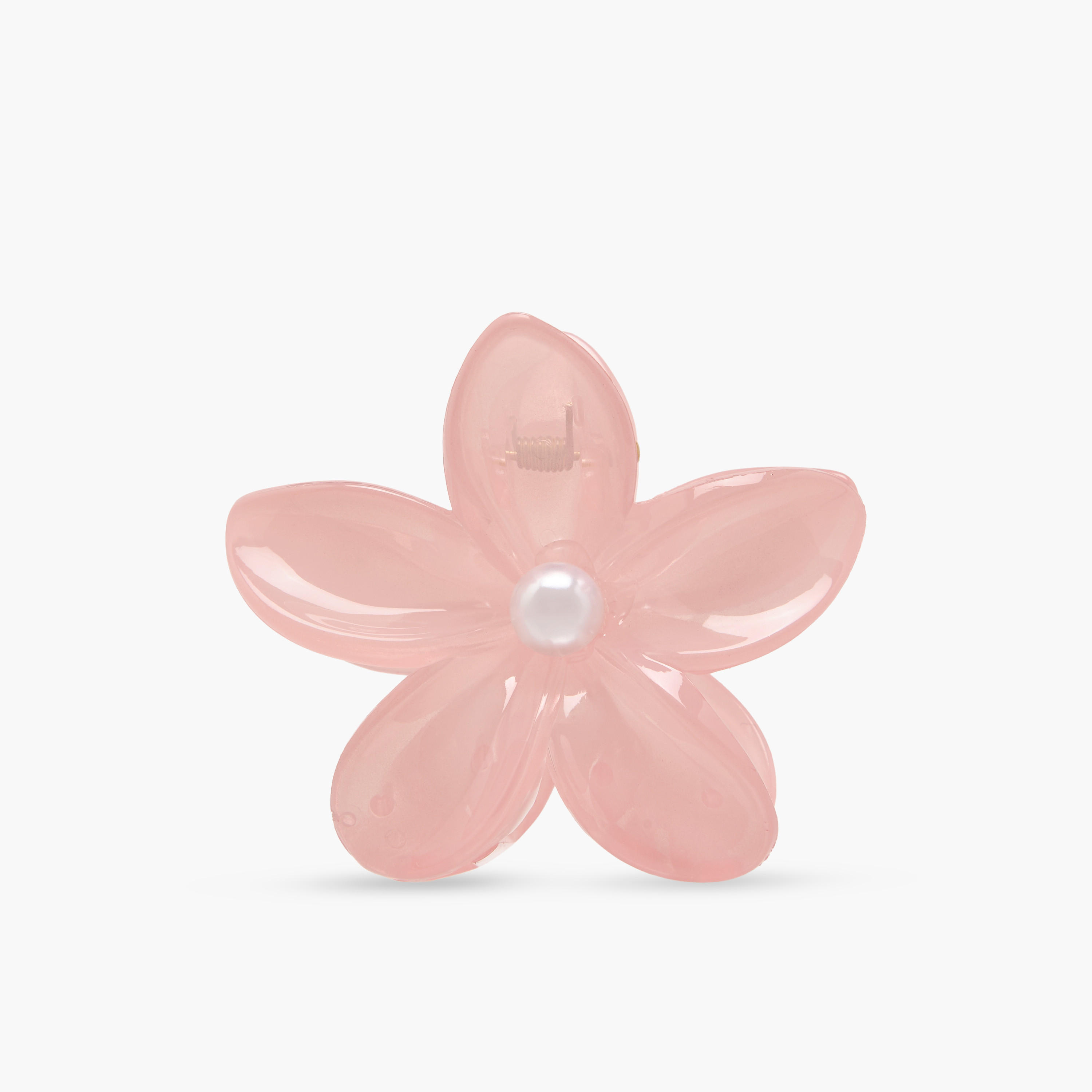 Floral Hair Clamp with Embellishment-women-hairaccessories-clamps-image-1