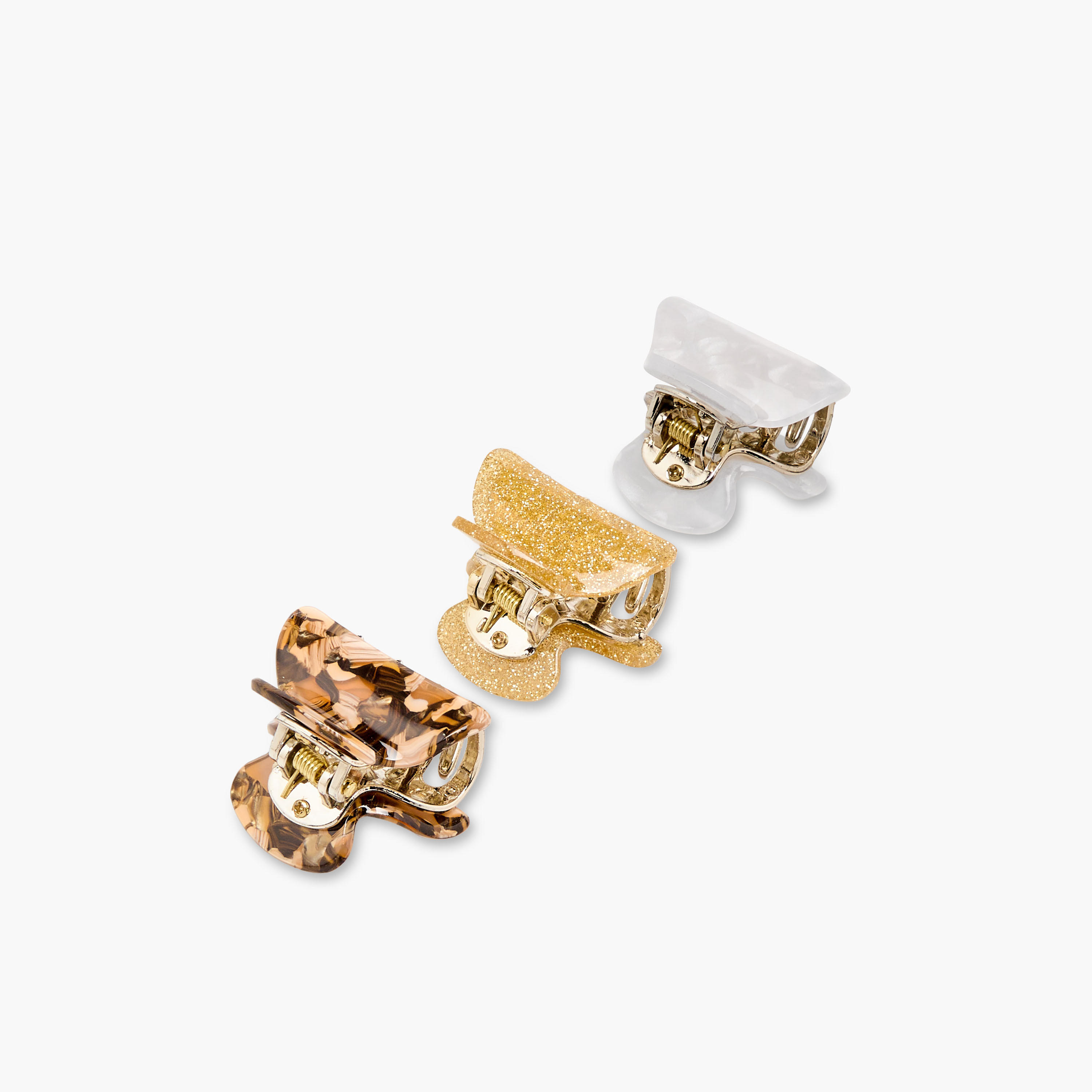 Pack of 3 Curved Hair Clamp-women-hairaccessories-clamps-image-5