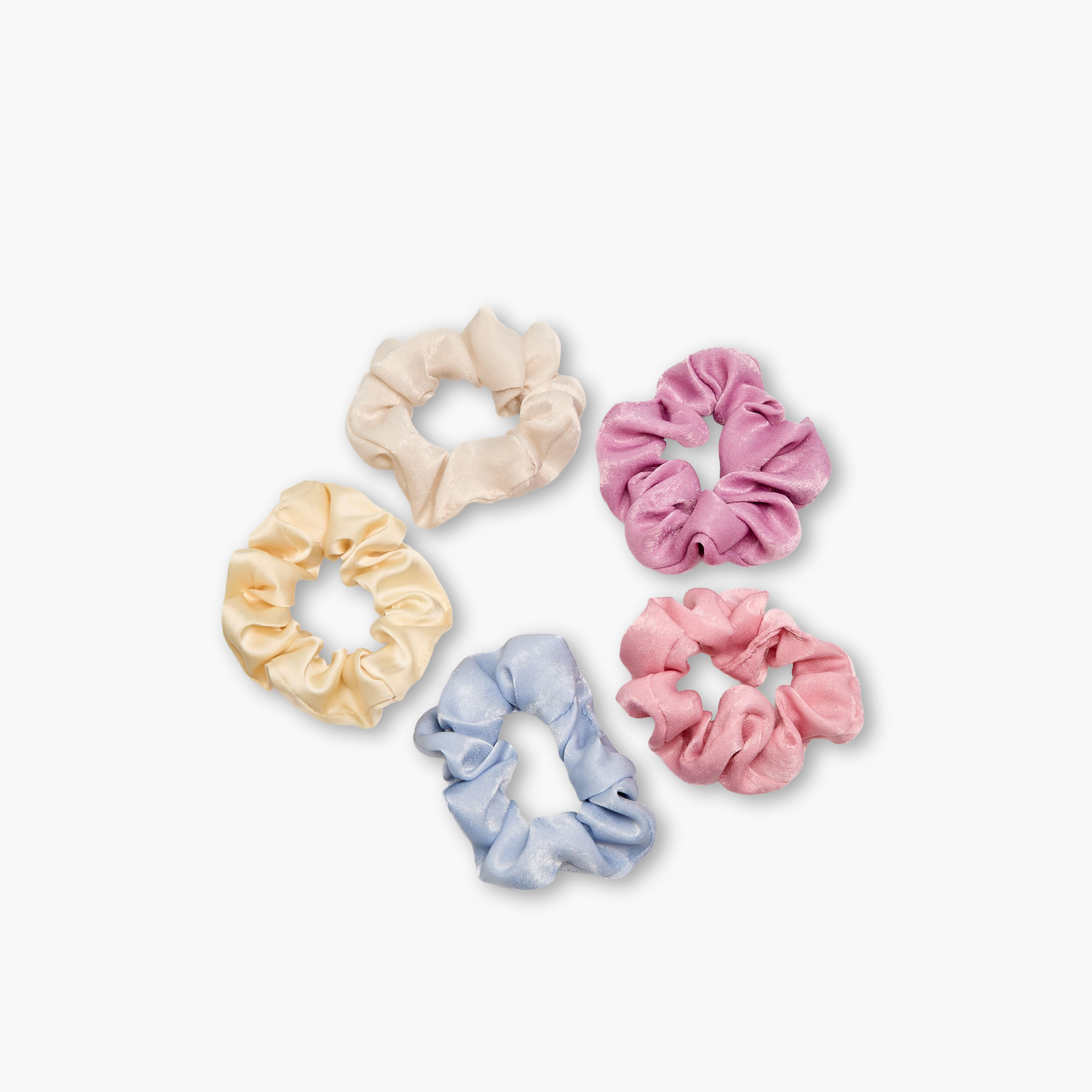 ربطات شعر سكرانشي - عبوة 5 قطع-women-hairaccessories-scrunchies-image-3