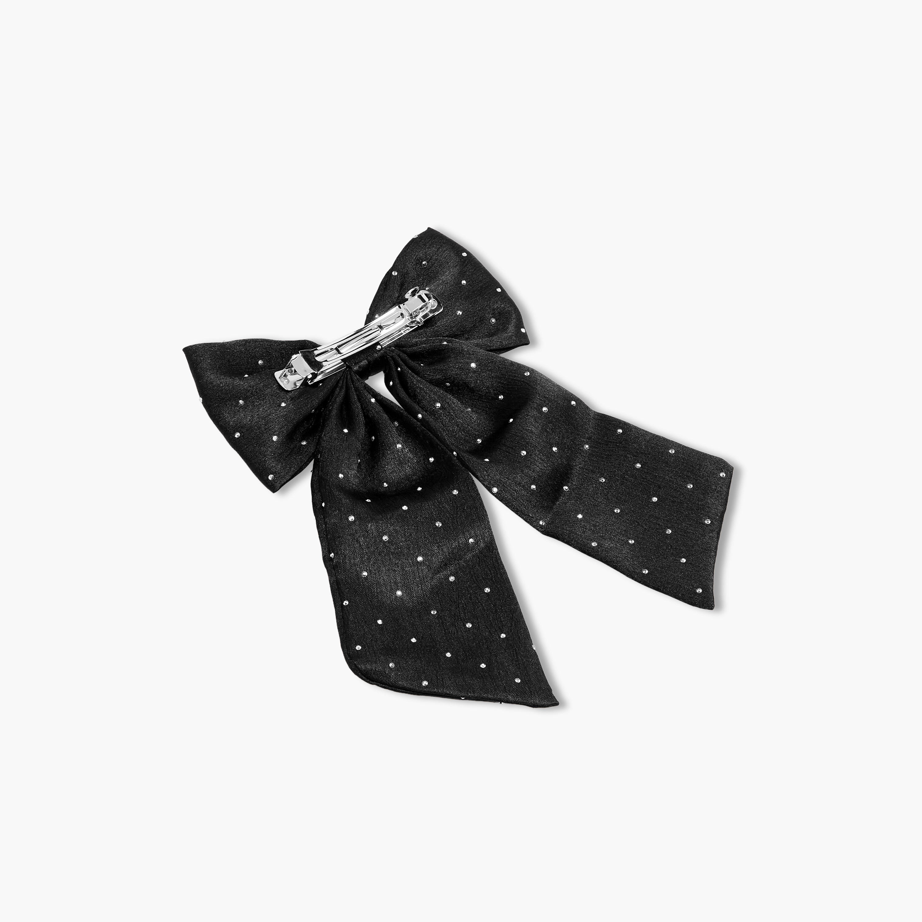 Bow Barrette Hair Clip with Embellishment-women-hairaccessories-clips-image-3
