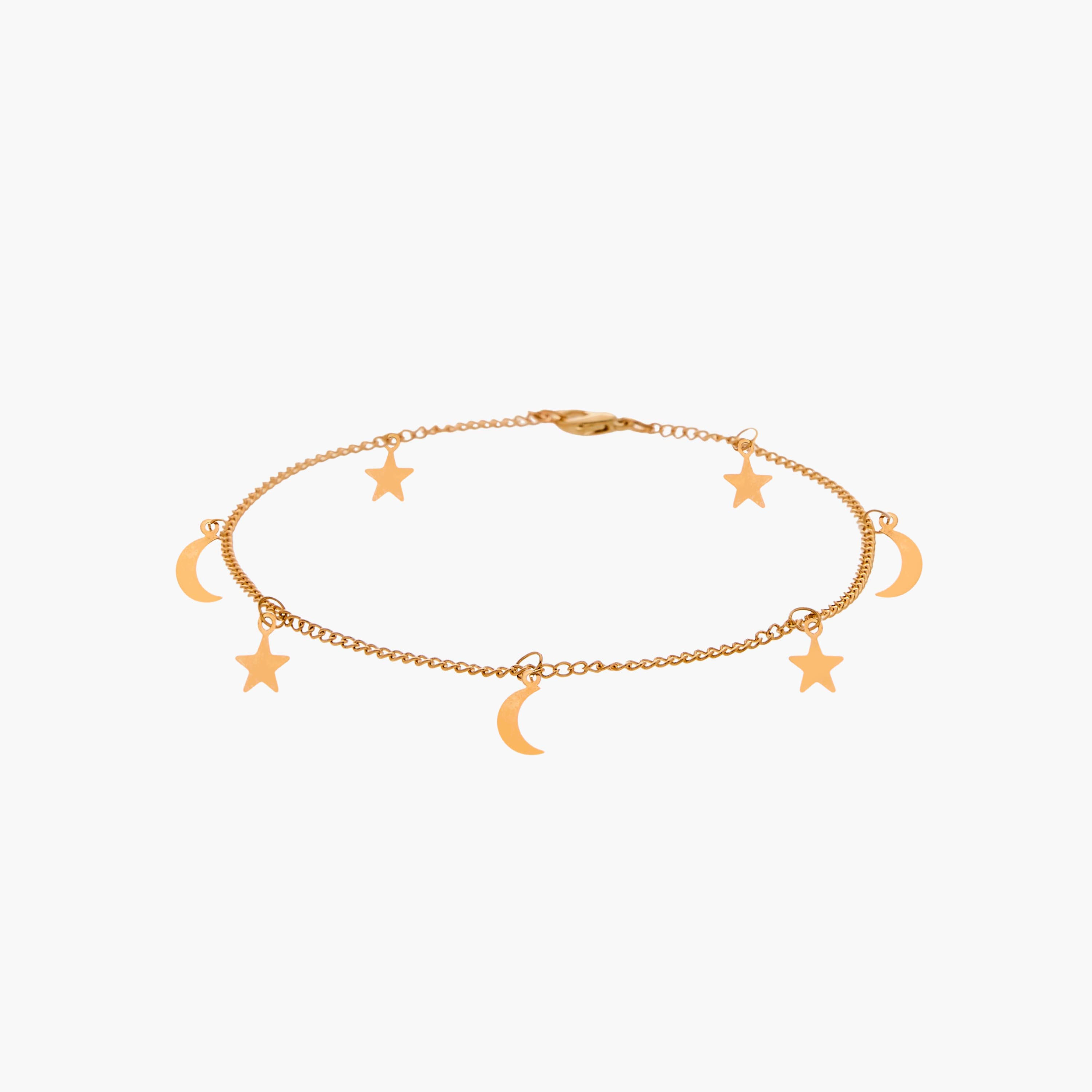 Pack of 3 Gold Tone Assorted Anklet-women-watchesandjewellery-jewellery-anklets-image-2