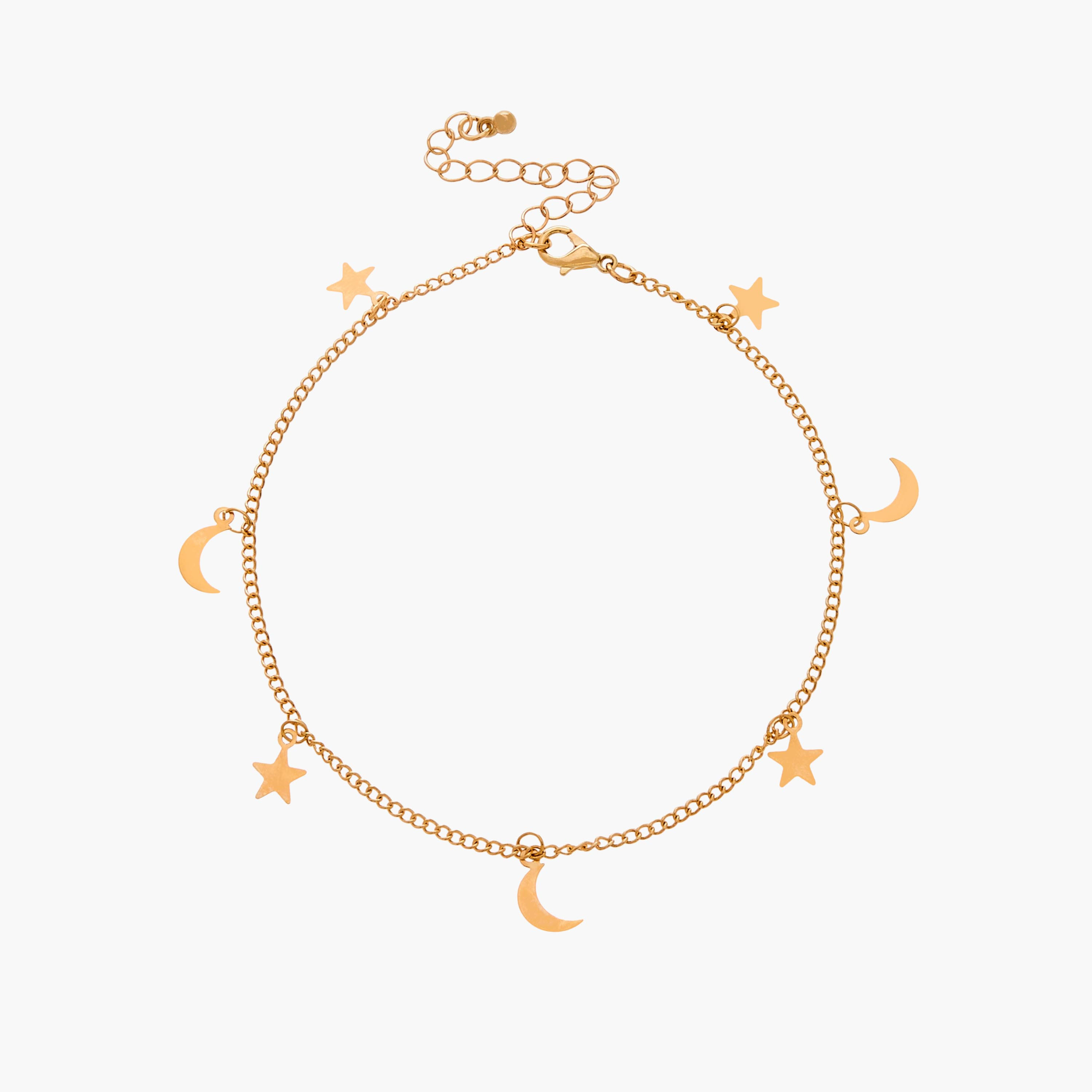Pack of 3 Gold Tone Assorted Anklet-women-watchesandjewellery-jewellery-anklets-image-7