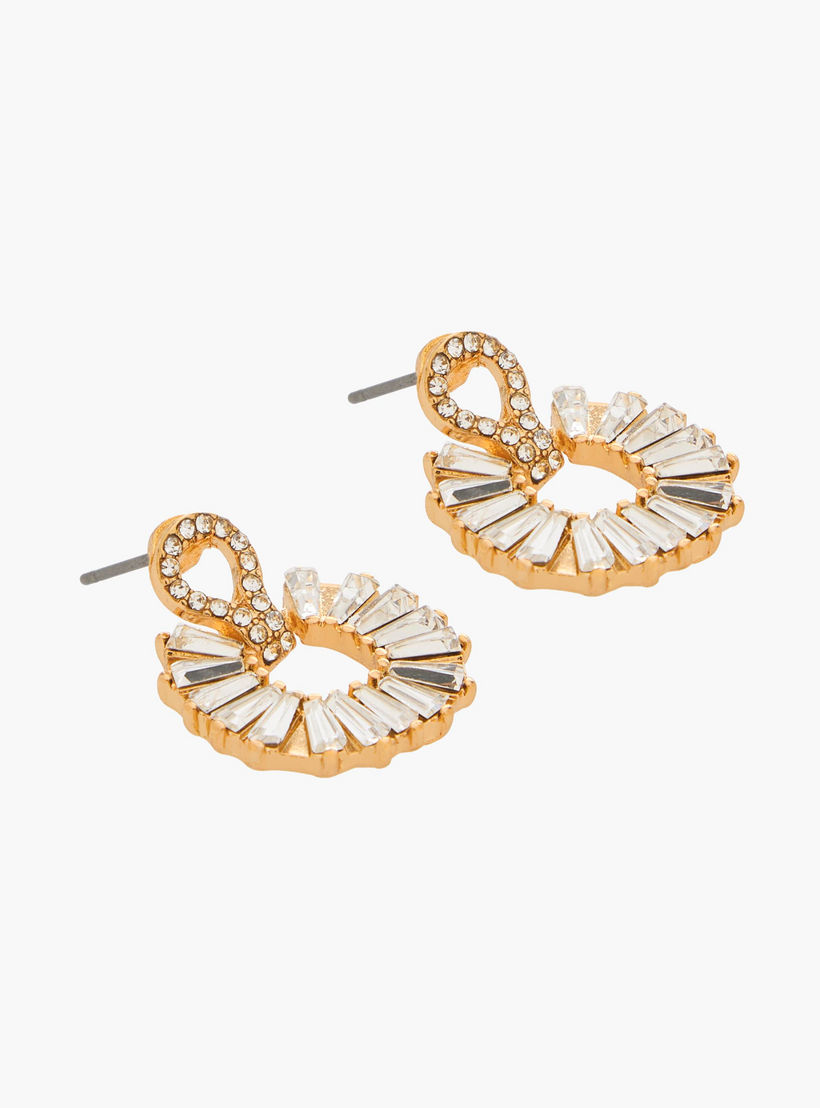 عقد وحلق معدن بتزيينات - طقم من قطعتين-women-watchesandjewellery-jewellery-jewellerysets-image-4