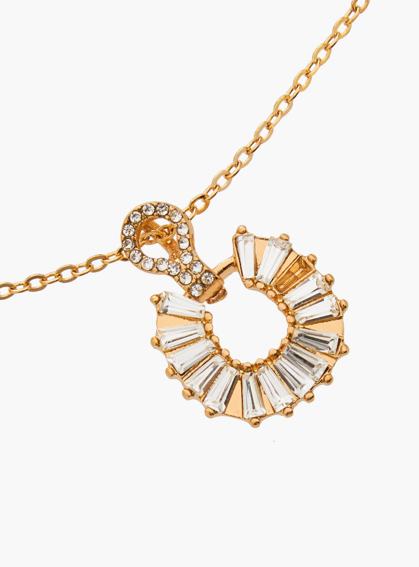 عقد وحلق معدن بتزيينات - طقم من قطعتين-women-watchesandjewellery-jewellery-jewellerysets-image-7