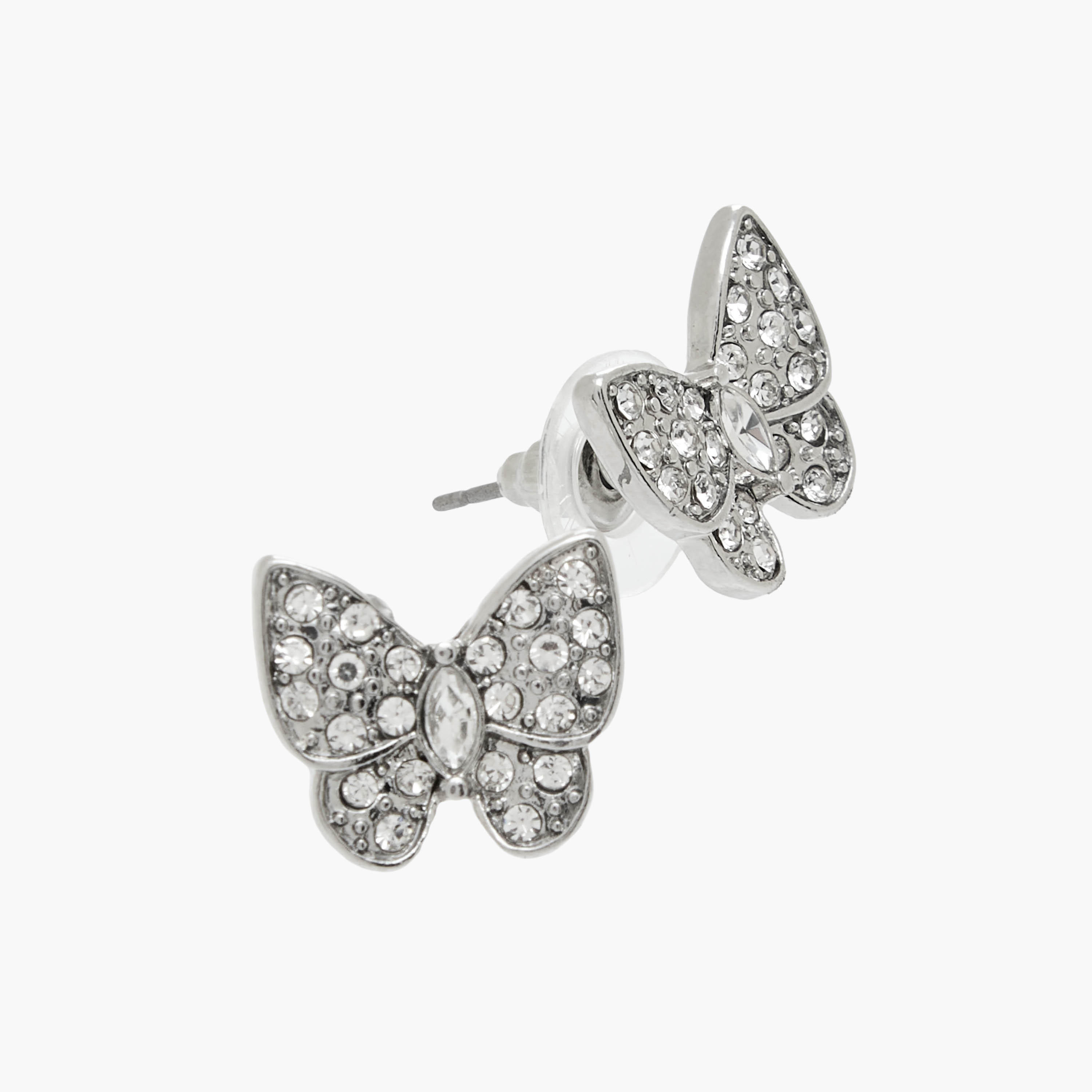 Set of 2 - Butterfly Embellished Pendant Necklace and Earrings-women-watchesandjewellery-jewellery-jewellerysets-image-5