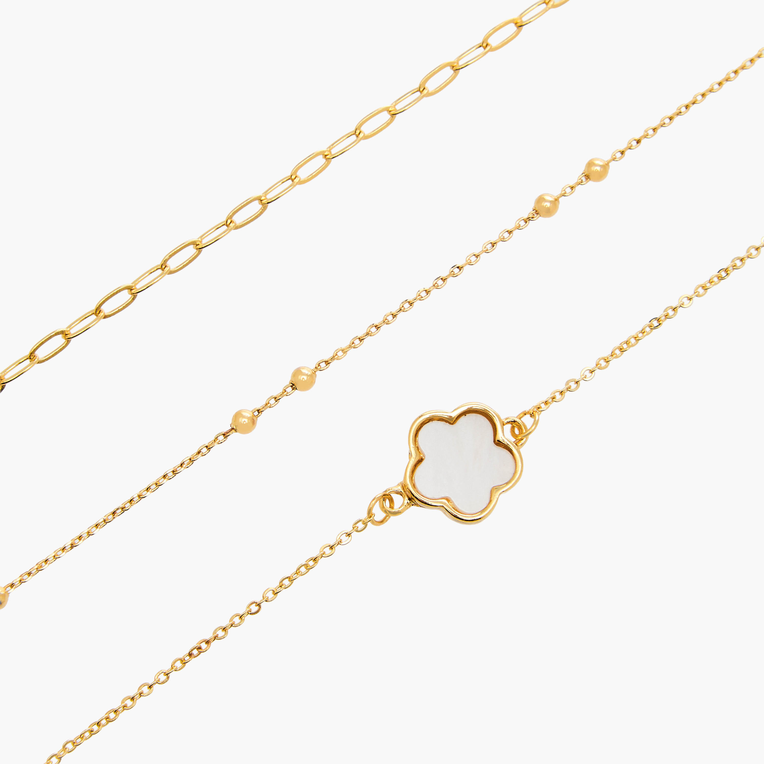 Pack of 3 Gold Tone Assorted Bracelet-women-watchesandjewellery-jewellery-banglesandbracelets-image-9