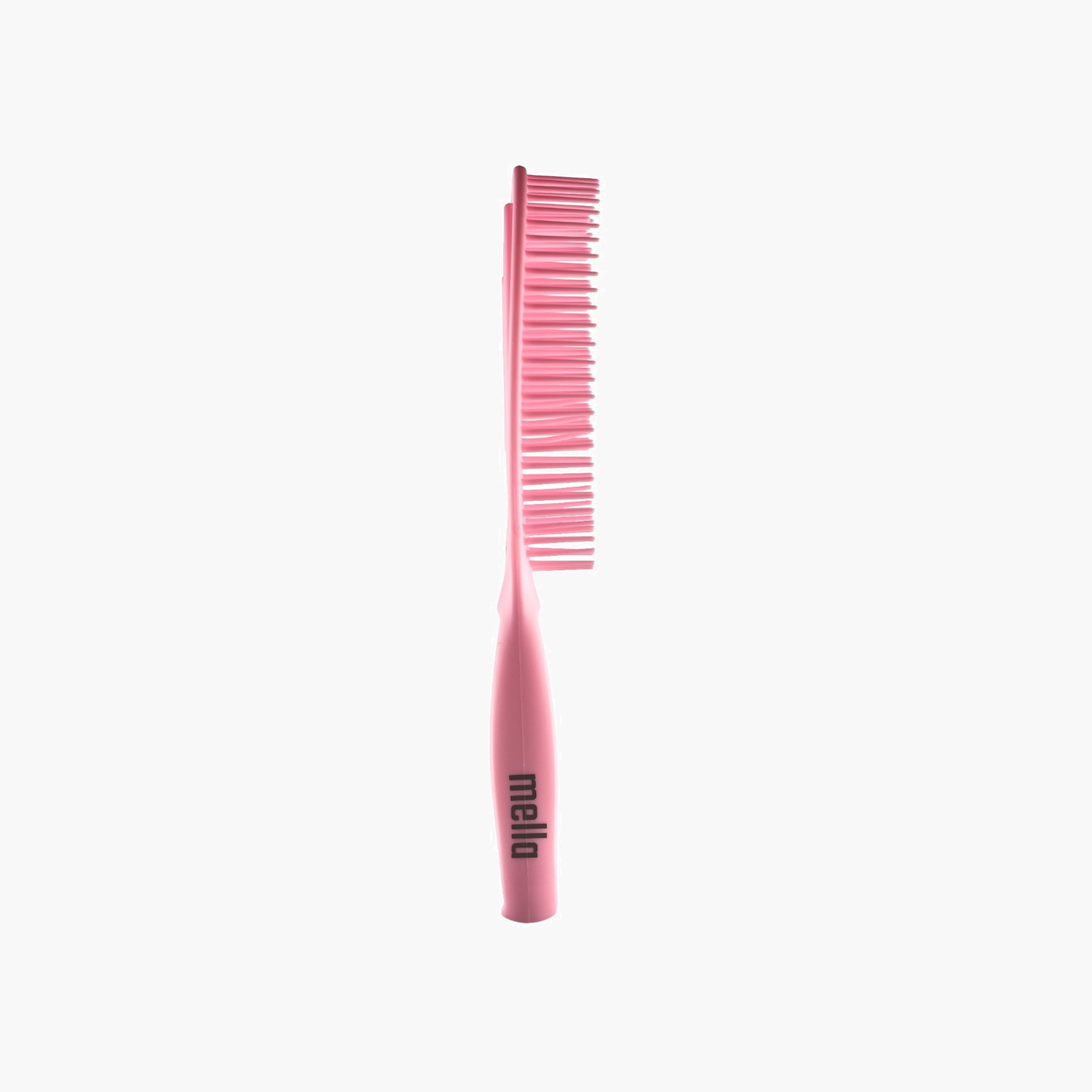 Mella Detangling Hair Brush Pink-beautyandpersonalcare-hair-stylingtools-hairbrushesandcombs-image-2