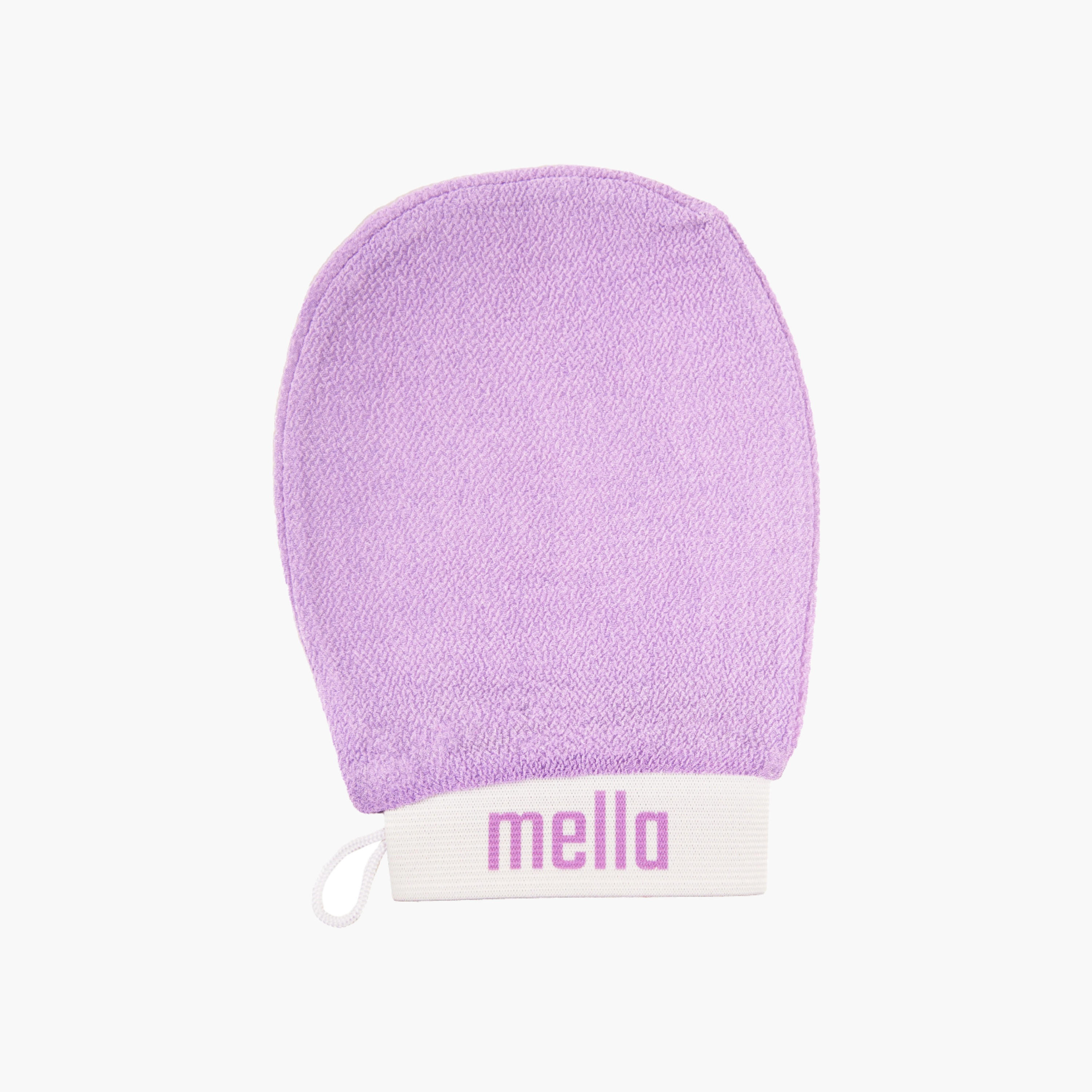 Mella Exfoliating Viscose Bath Glove-beautyandpersonalcare-hair-stylingtools-hairbrushesandcombs-image-1