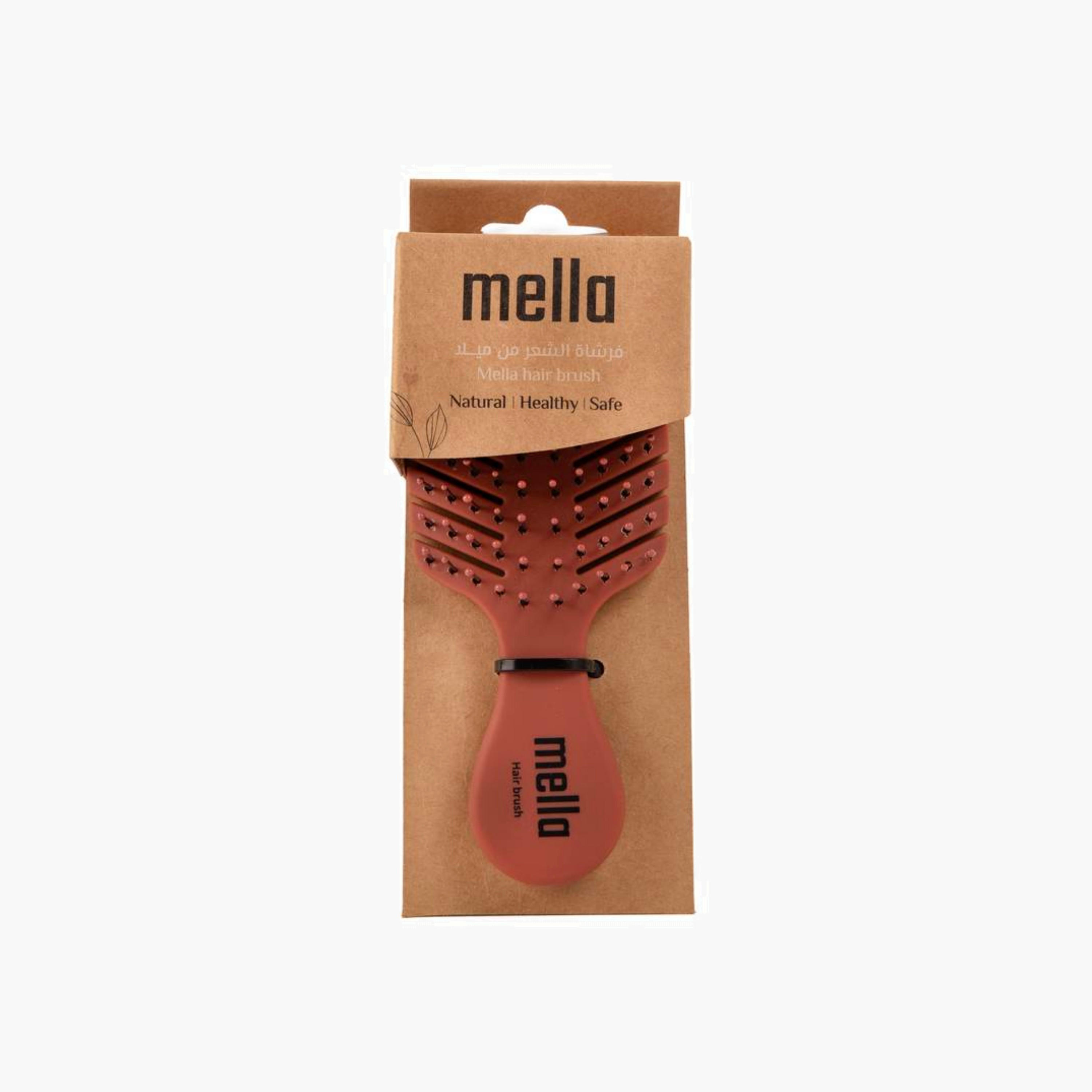 Mella Flexible Bristle Detangling Hair Brush-beautyandpersonalcare-hair-stylingtools-hairbrushesandcombs-image-4