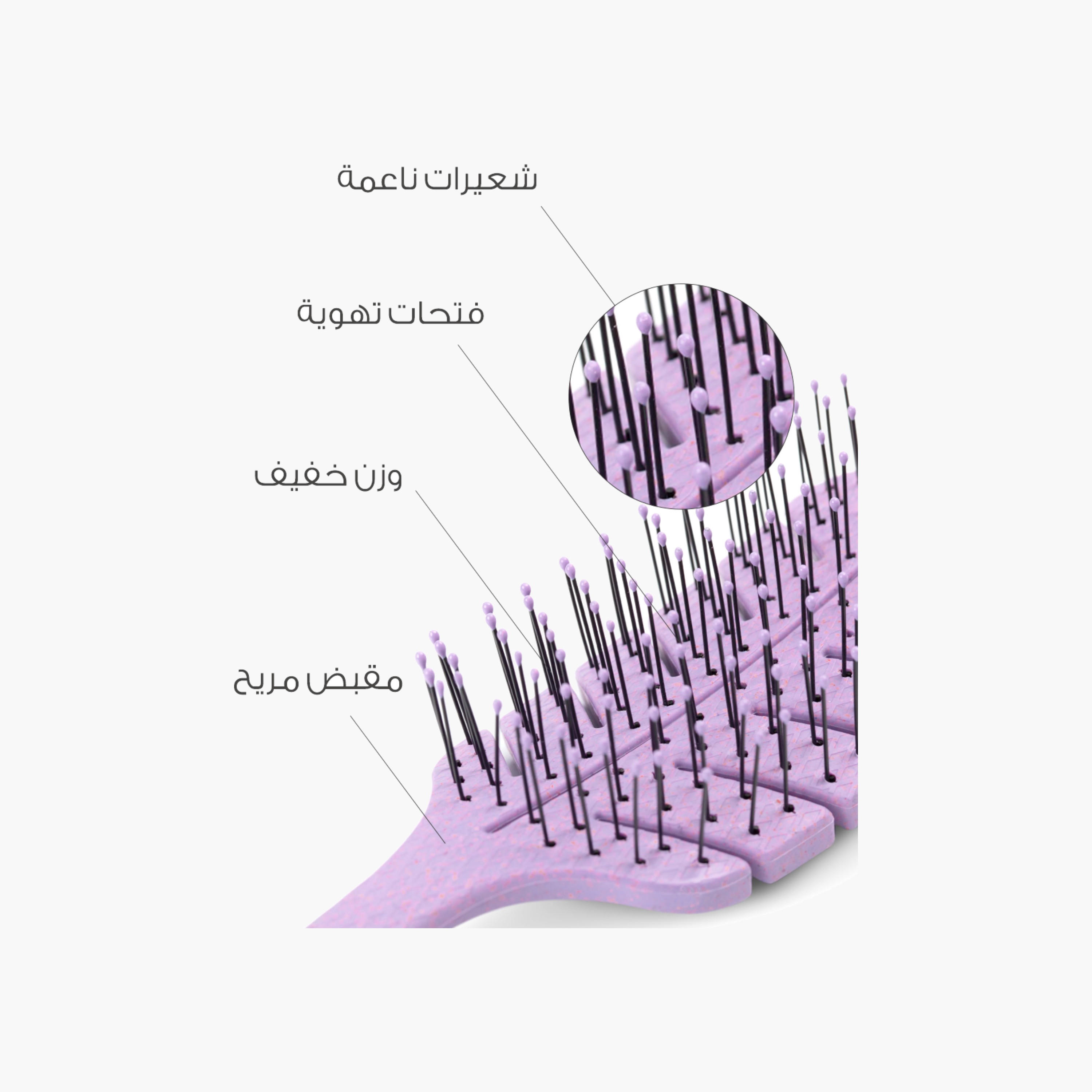ميلا فرشاة فك تشابك الشعر بفتحات تهوية-beautyandpersonalcare-hair-stylingtools-hairbrushesandcombs-image-2