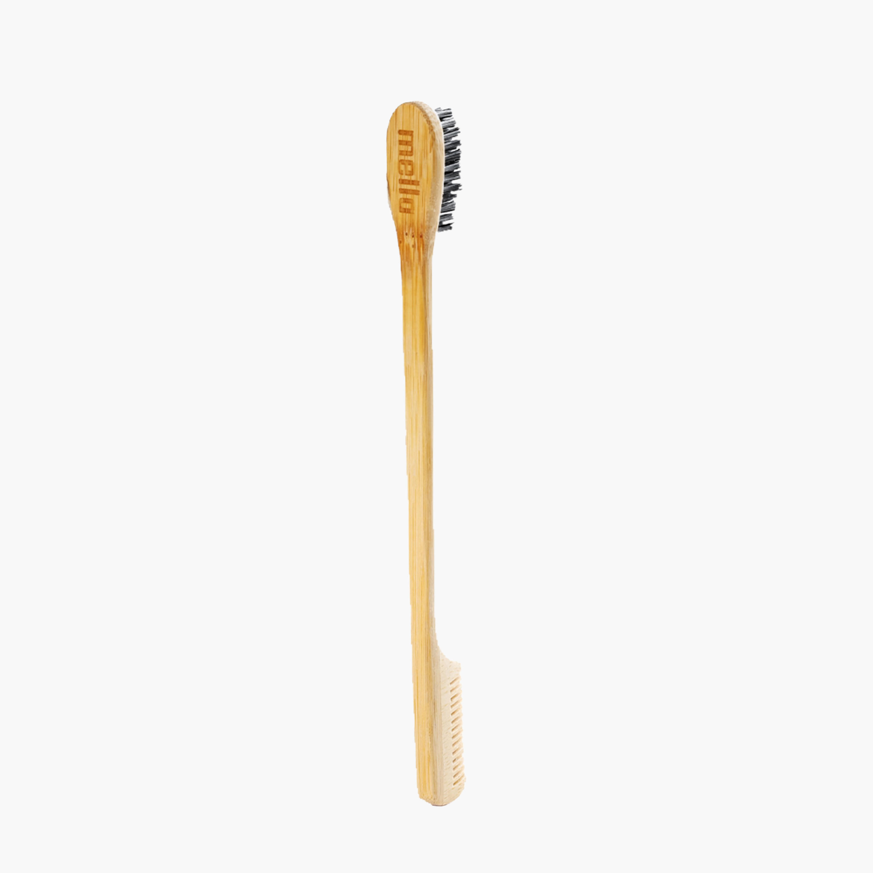 Mella Bamboo Dual-Ended Brow and Hair Brush-beautyandpersonalcare-hair-stylingtools-hairbrushesandcombs-image-1