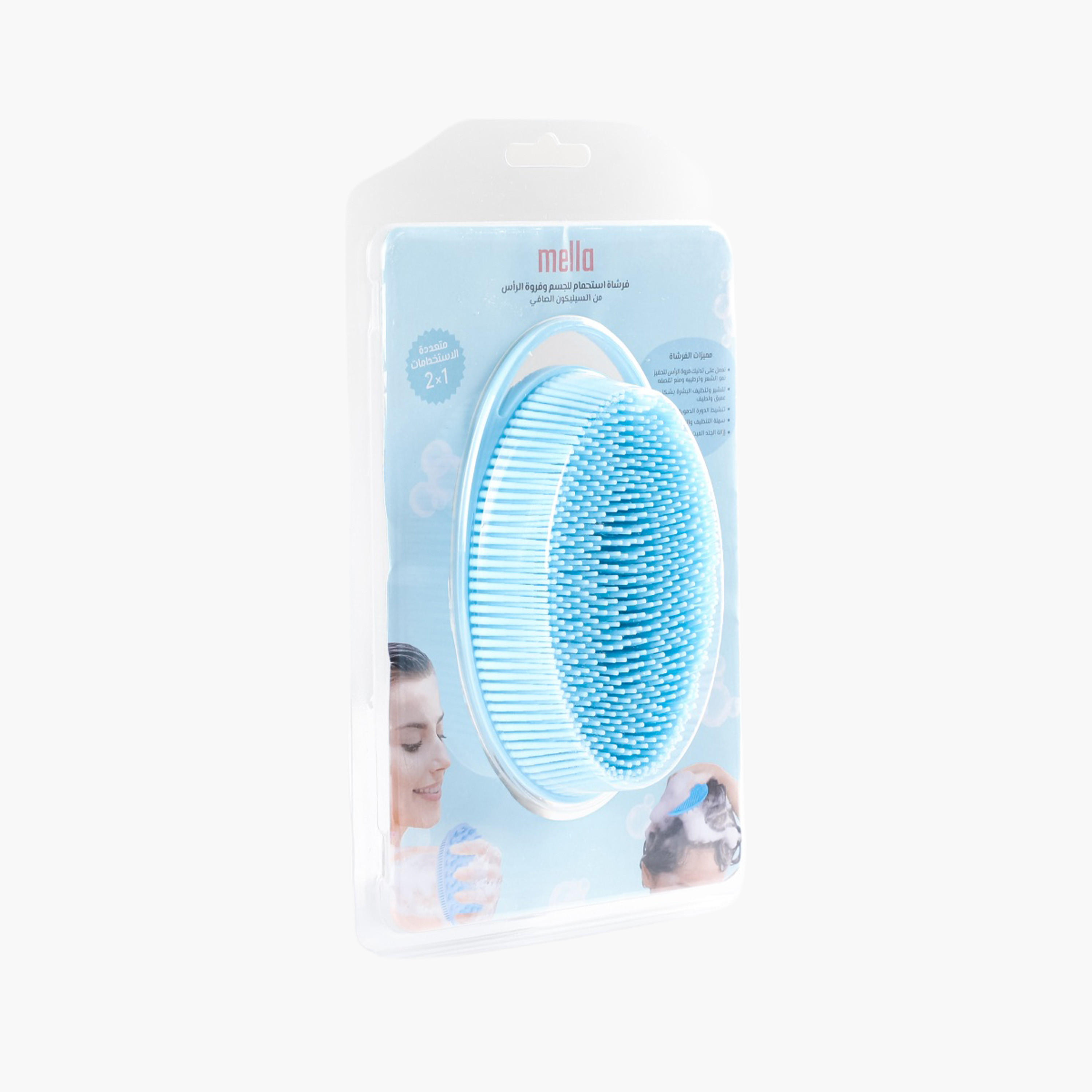 ميلا فرشاة سيليكون لتدليك الجسم-beautyandpersonalcare-hair-stylingtools-hairbrushesandcombs-image-4
