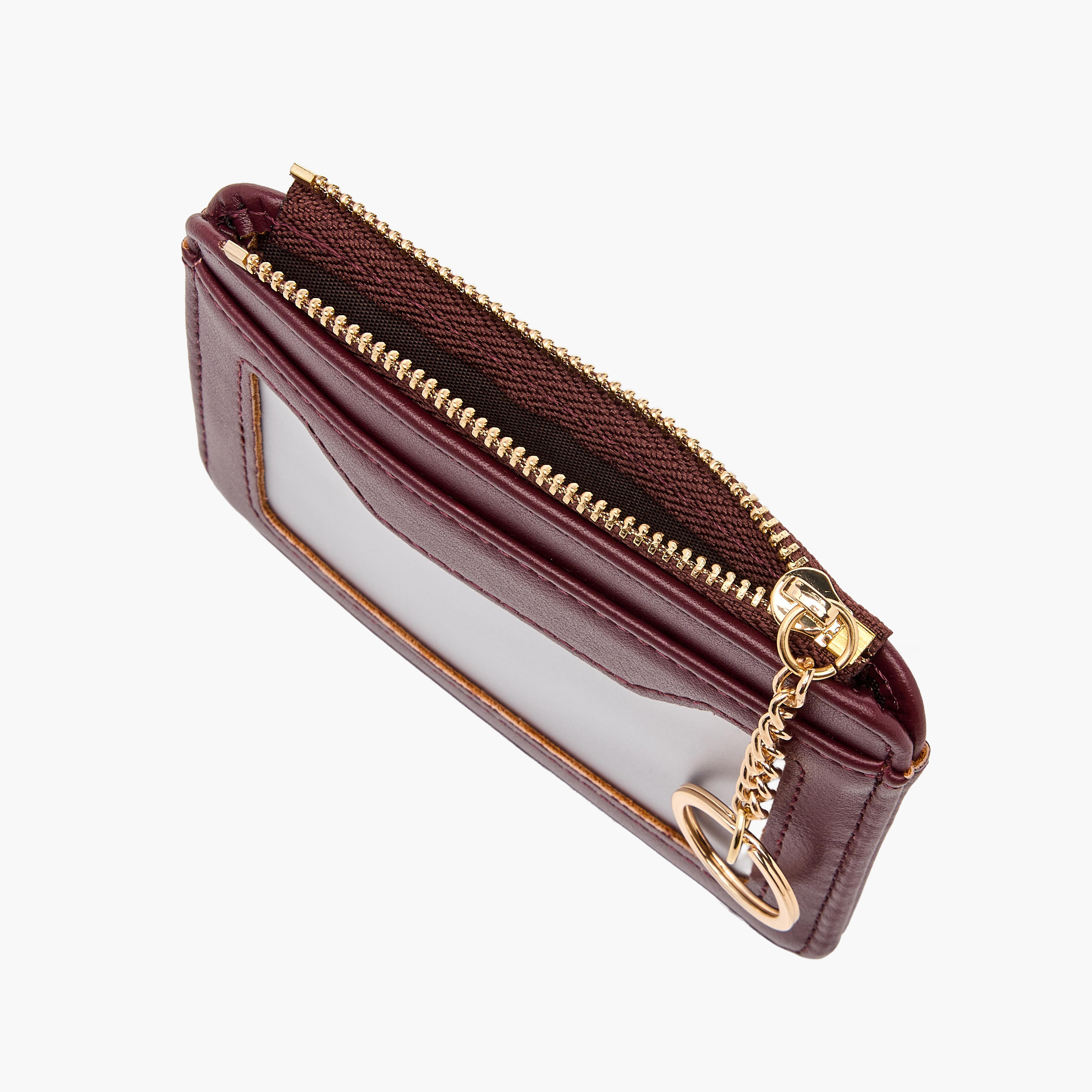 Sasha Solid Card Holder with Zip Closure-women-bagsandwallets-wallets-image-5