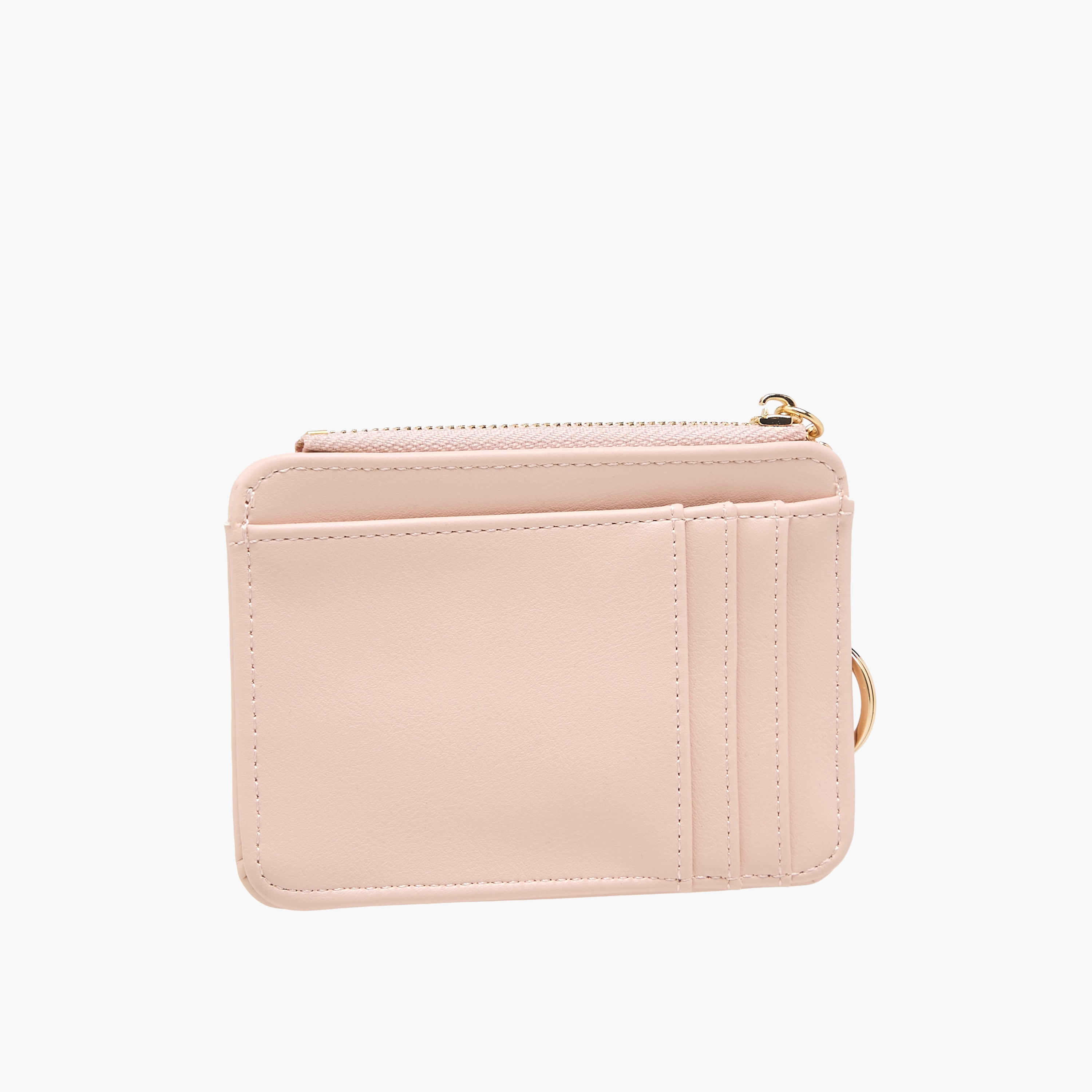 Sasha Solid Card Holder with Zip Closure-women-bagsandwallets-wallets-image-2