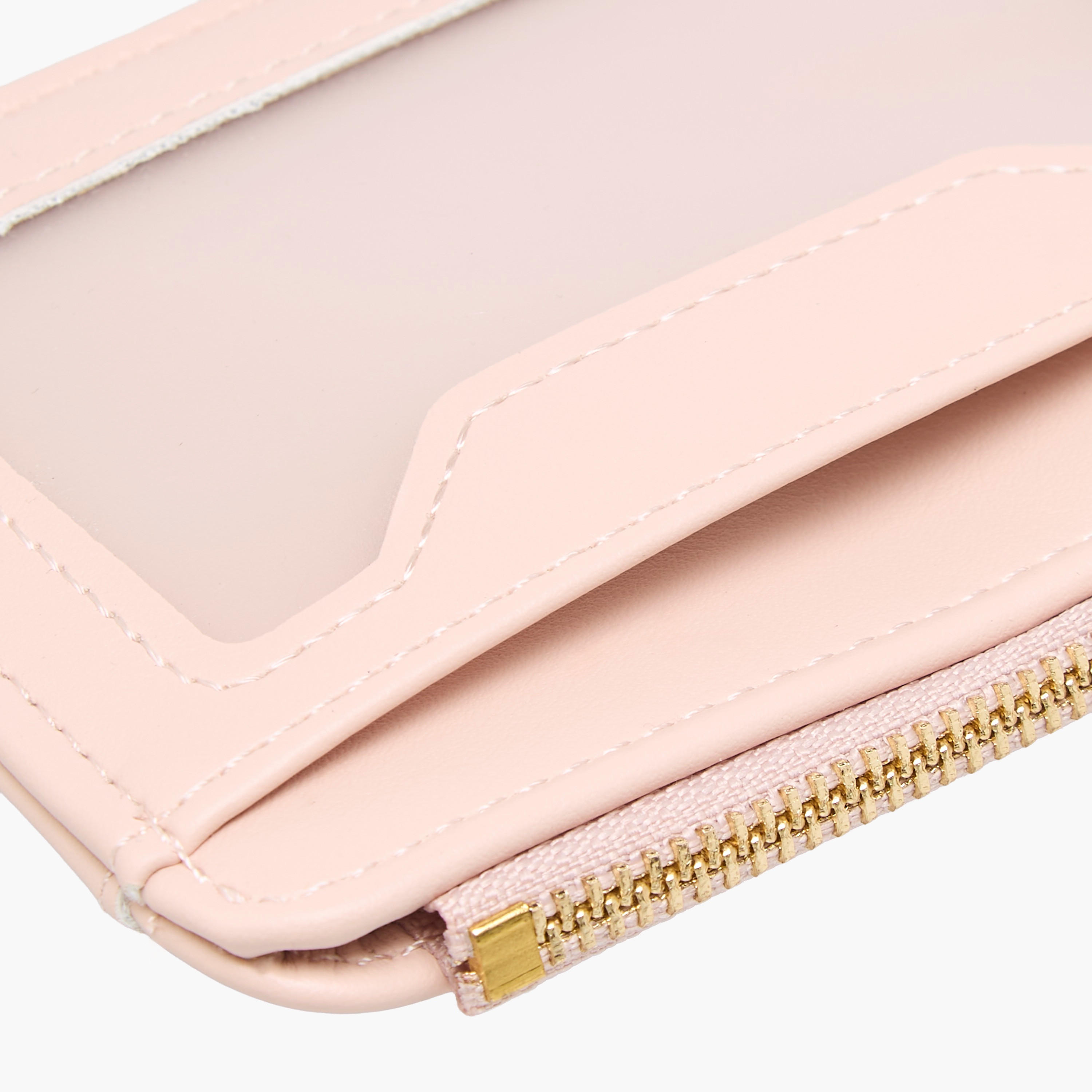 Sasha Solid Card Holder with Zip Closure-women-bagsandwallets-wallets-image-3