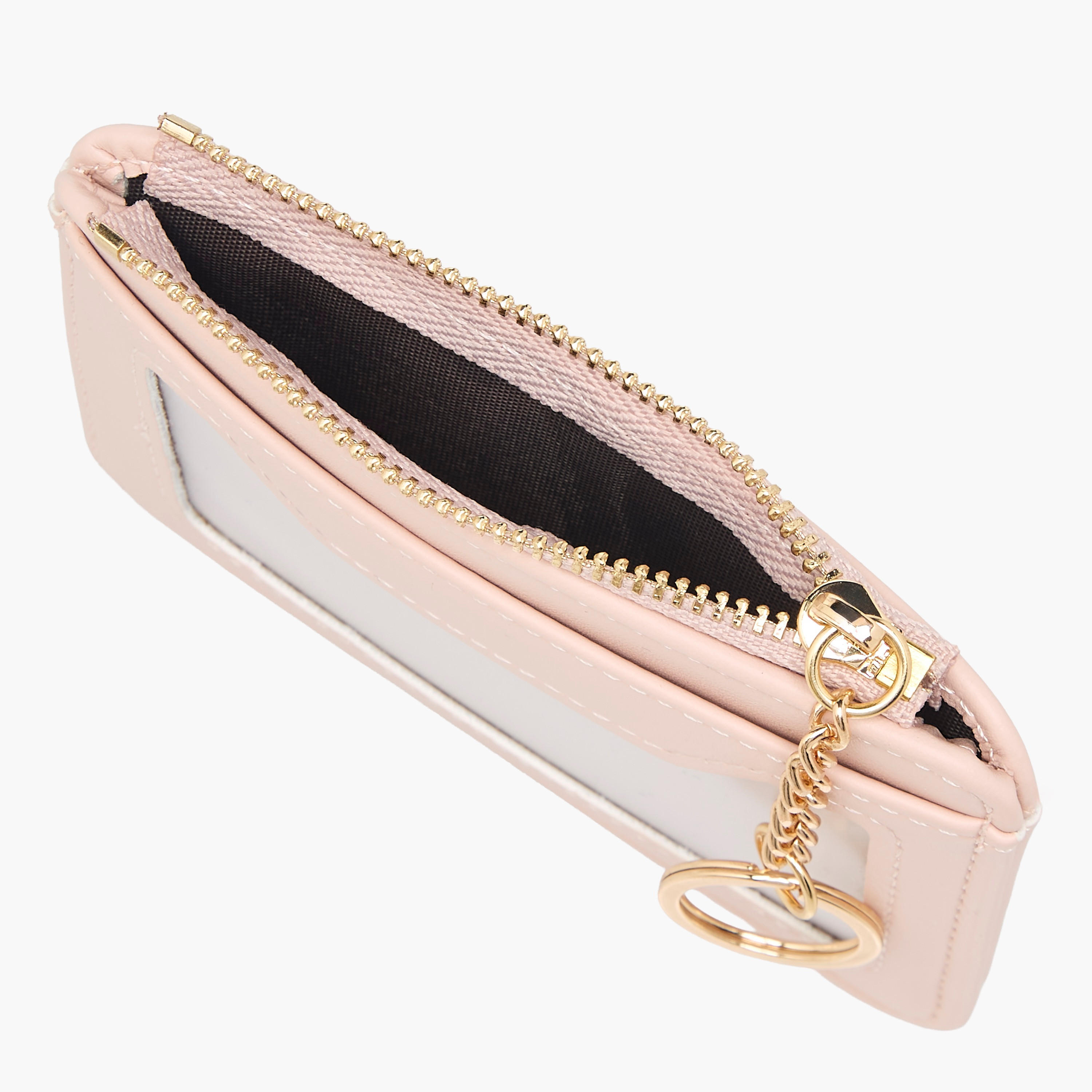 Sasha Solid Card Holder with Zip Closure-women-bagsandwallets-wallets-image-4