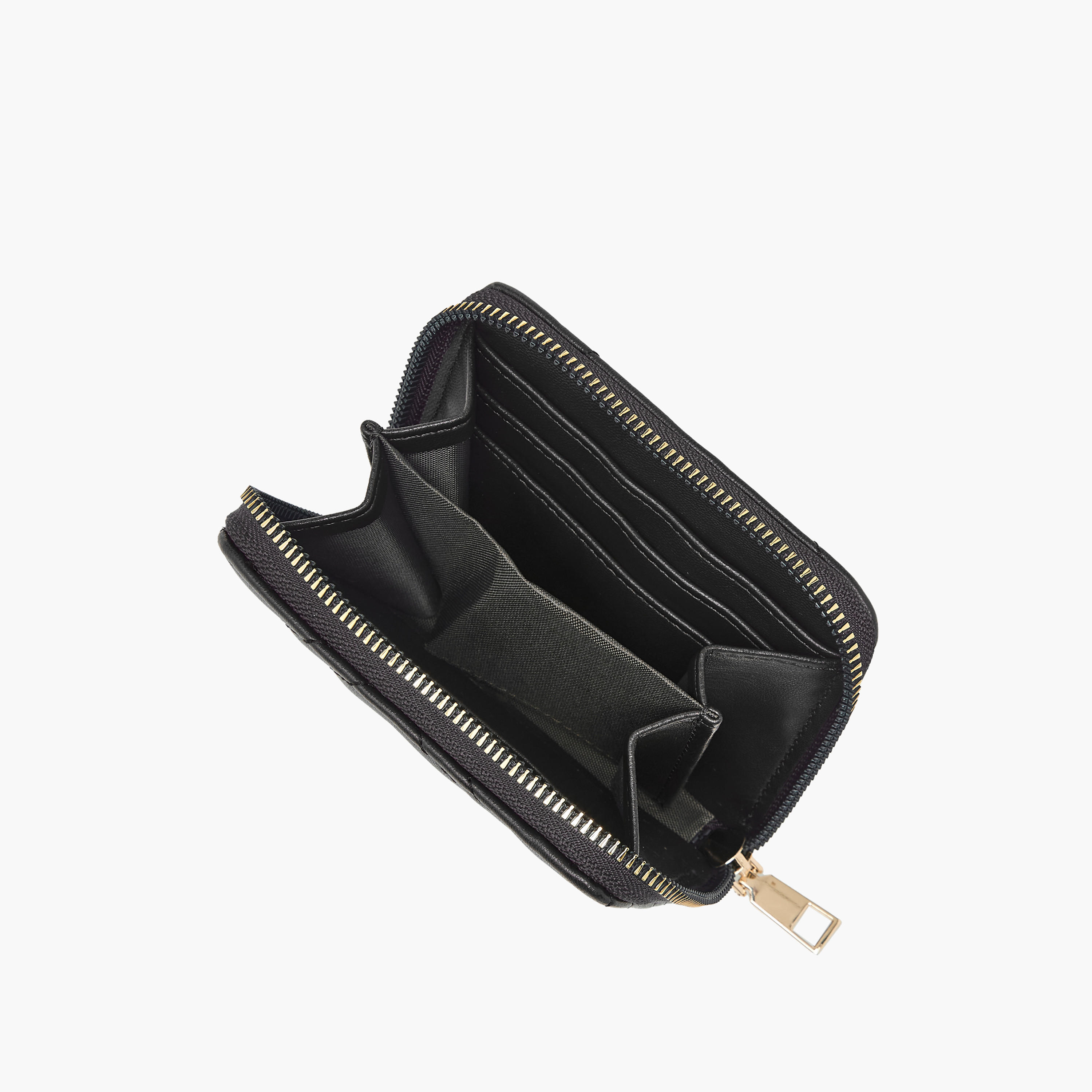 Sasha Chevron Quilted Wallet with Zip Closure-women-bagsandwallets-wallets-image-5