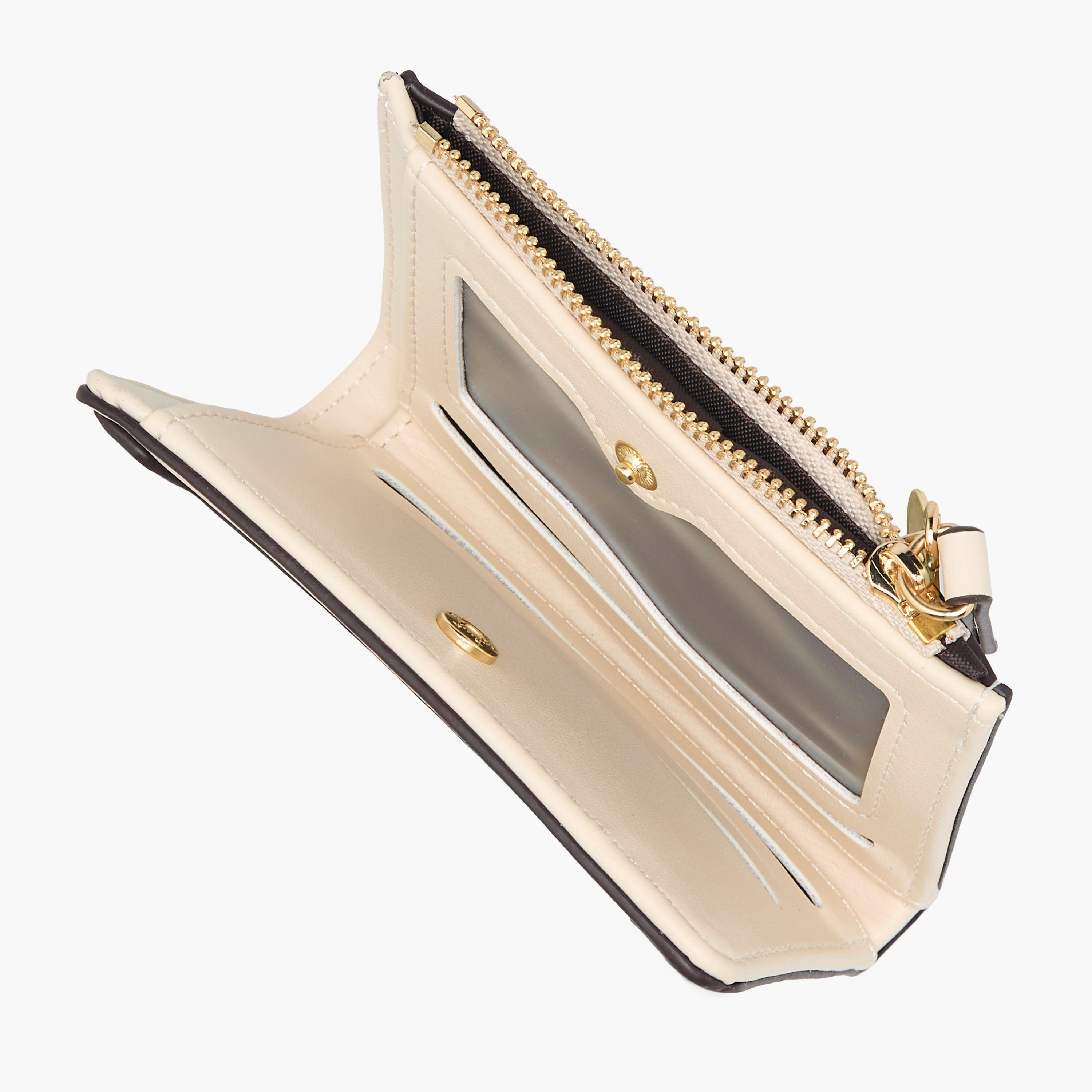 Sasha Solid Bi-Fold Wallet with Zip Closure-women-bagsandwallets-wallets-image-5