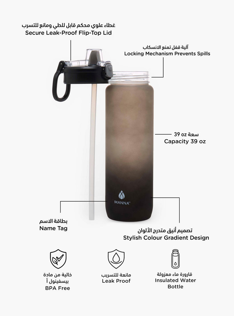 MANNA Ombre Water Bottle with Spout and Handle - 1.15 L-school-waterbottles-image-2