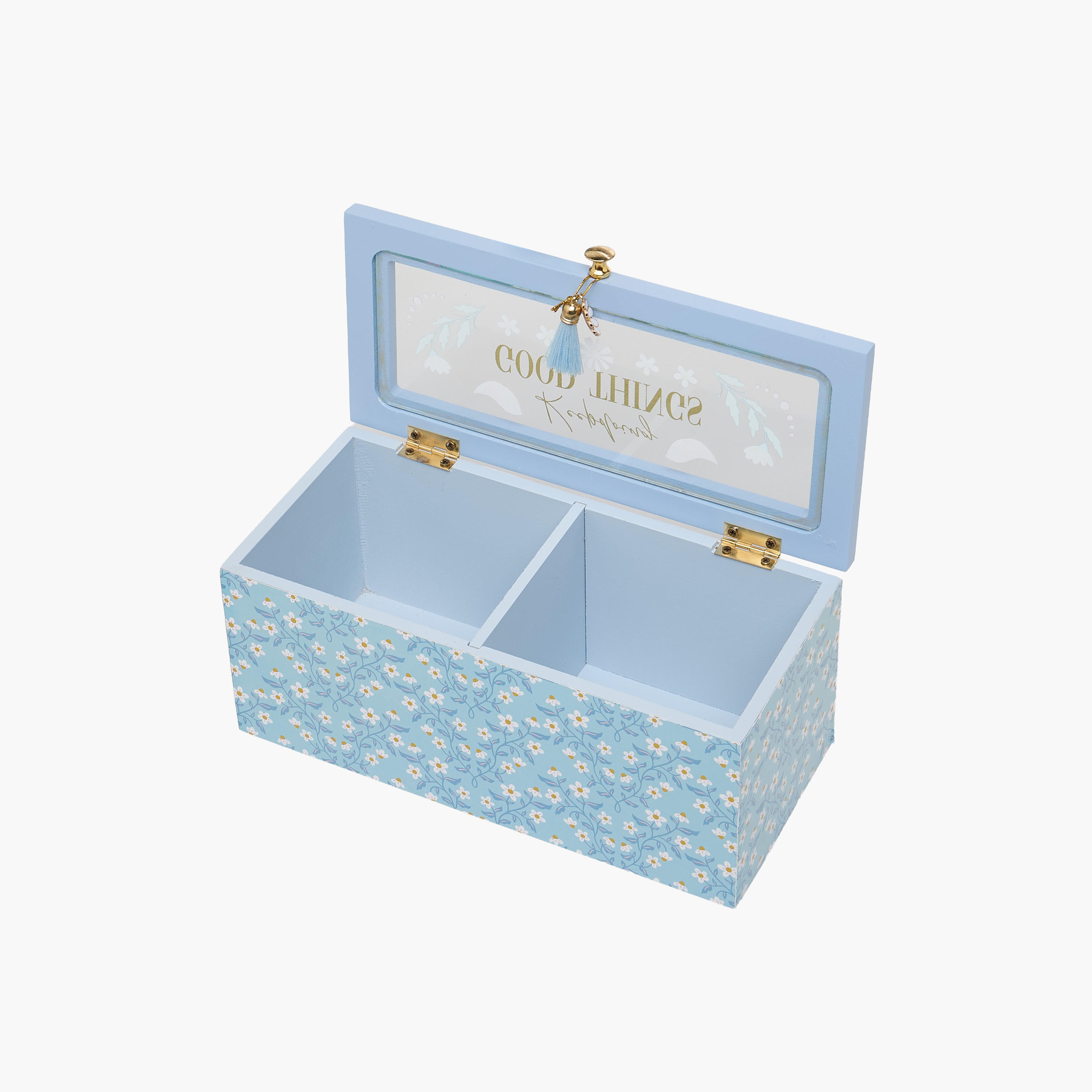 Findz Jewellery Organizer with Daisy Print - 24x10x8 cms-women-watchesandjewellery-jewellery-storage-image-6