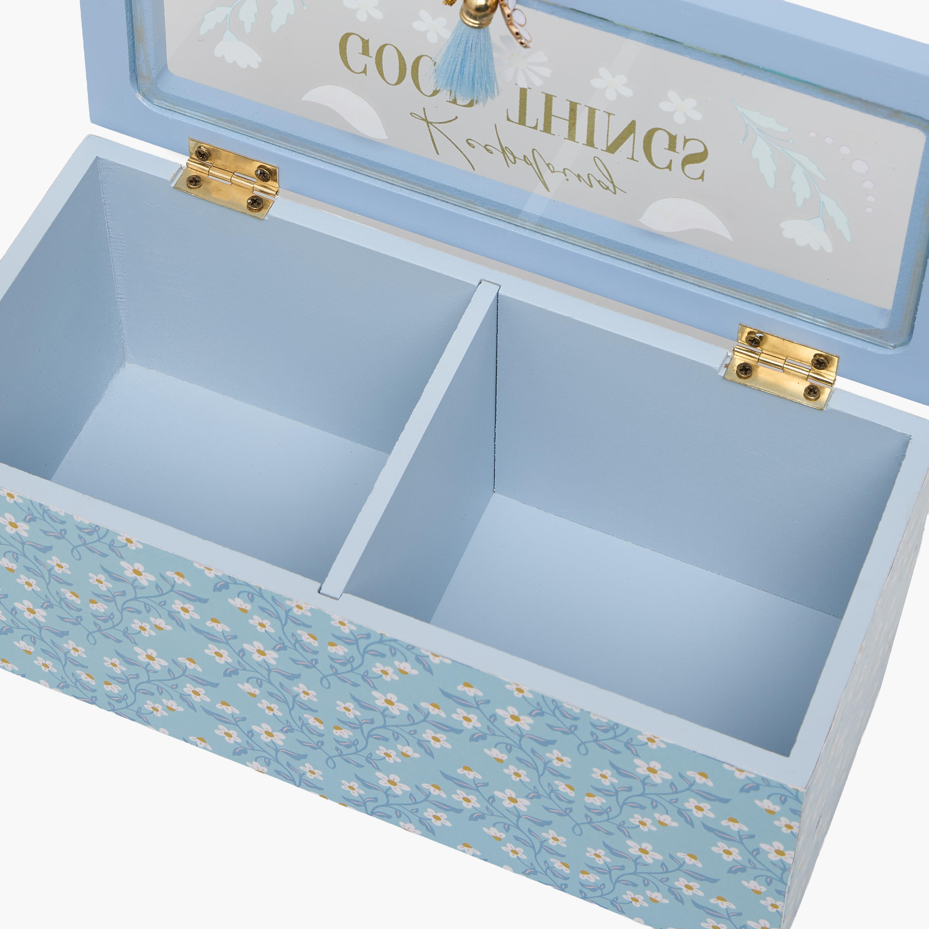 Findz Jewellery Organizer with Daisy Print - 24x10x8 cms-women-watchesandjewellery-jewellery-storage-image-7