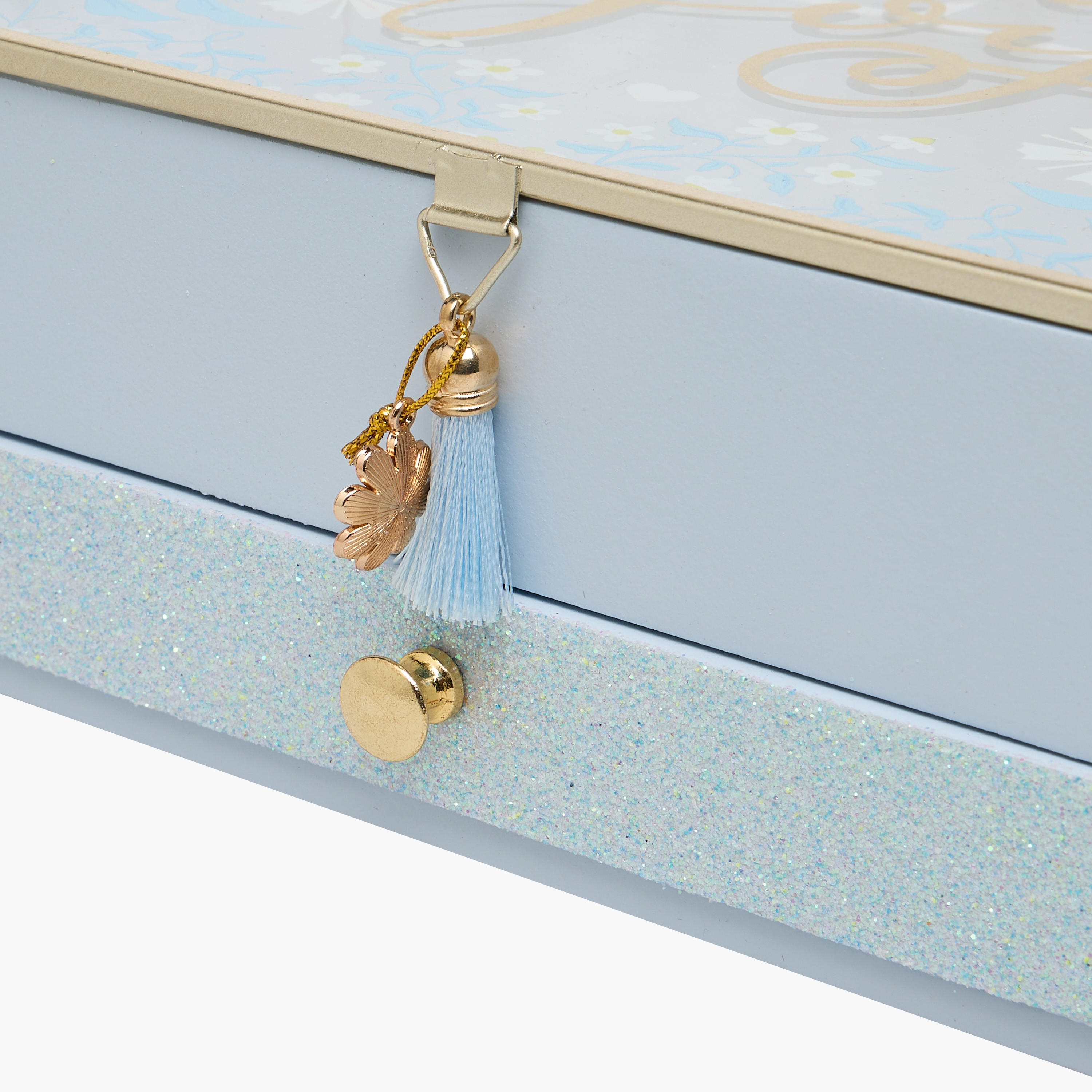 Findz Jewellery Box with Daisy Print - 18x18x8 cms-women-watchesandjewellery-jewellery-storage-image-4
