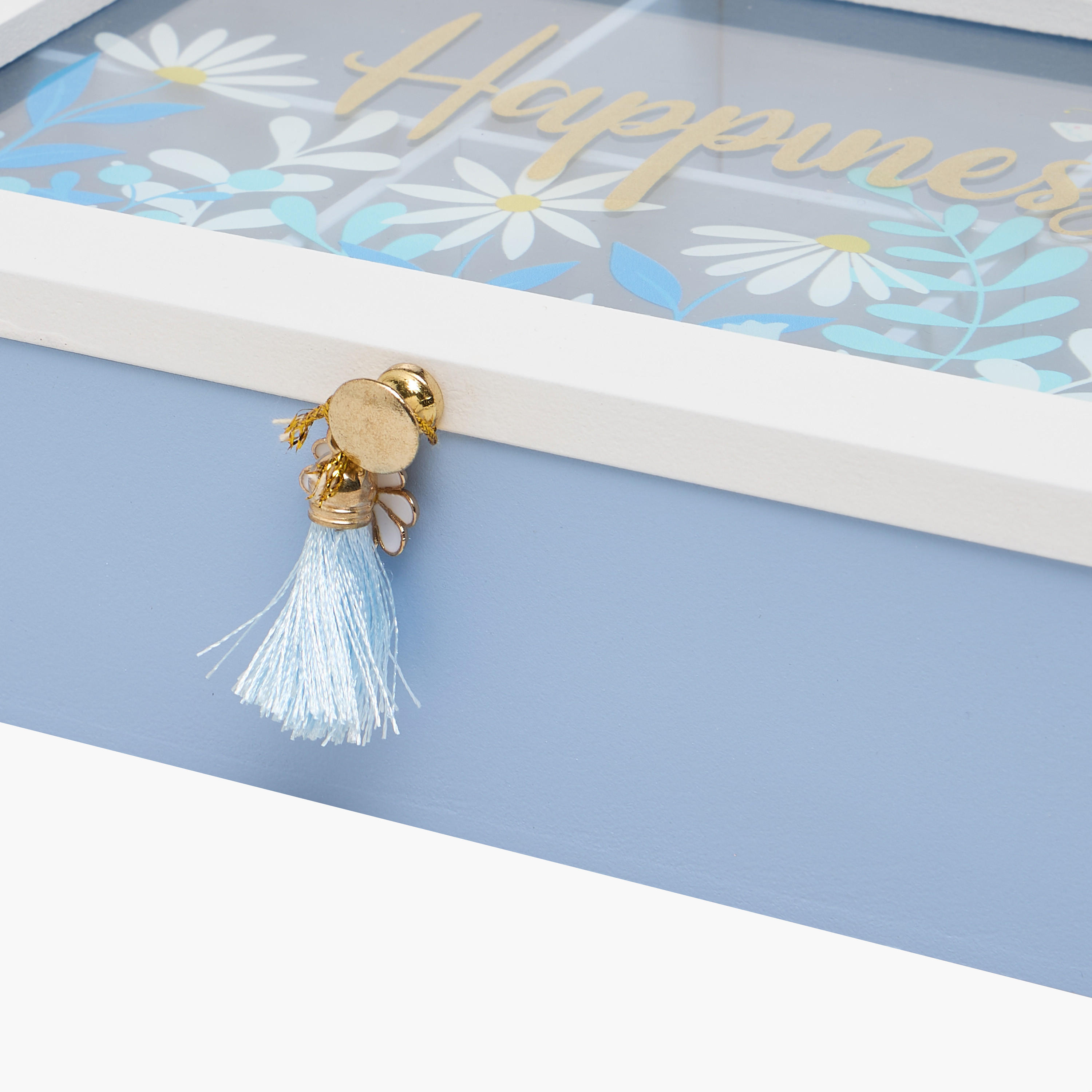 Findz Jewellery Organizer with Daisy Print - 24x16x6 cms-women-watchesandjewellery-jewellery-storage-image-4