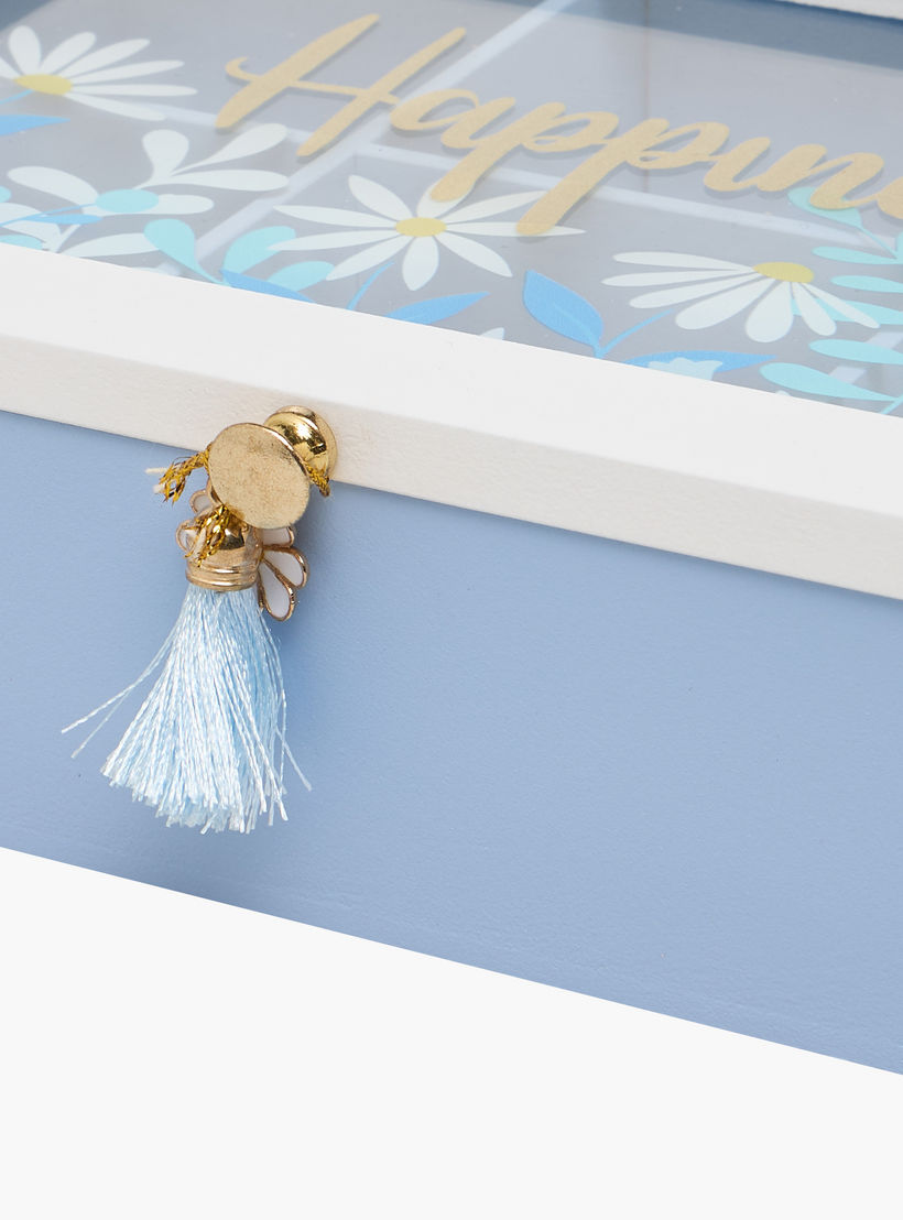 Findz Jewellery Organizer with Daisy Print - 24x16x6 cms-women-watchesandjewellery-jewellery-storage-image-4