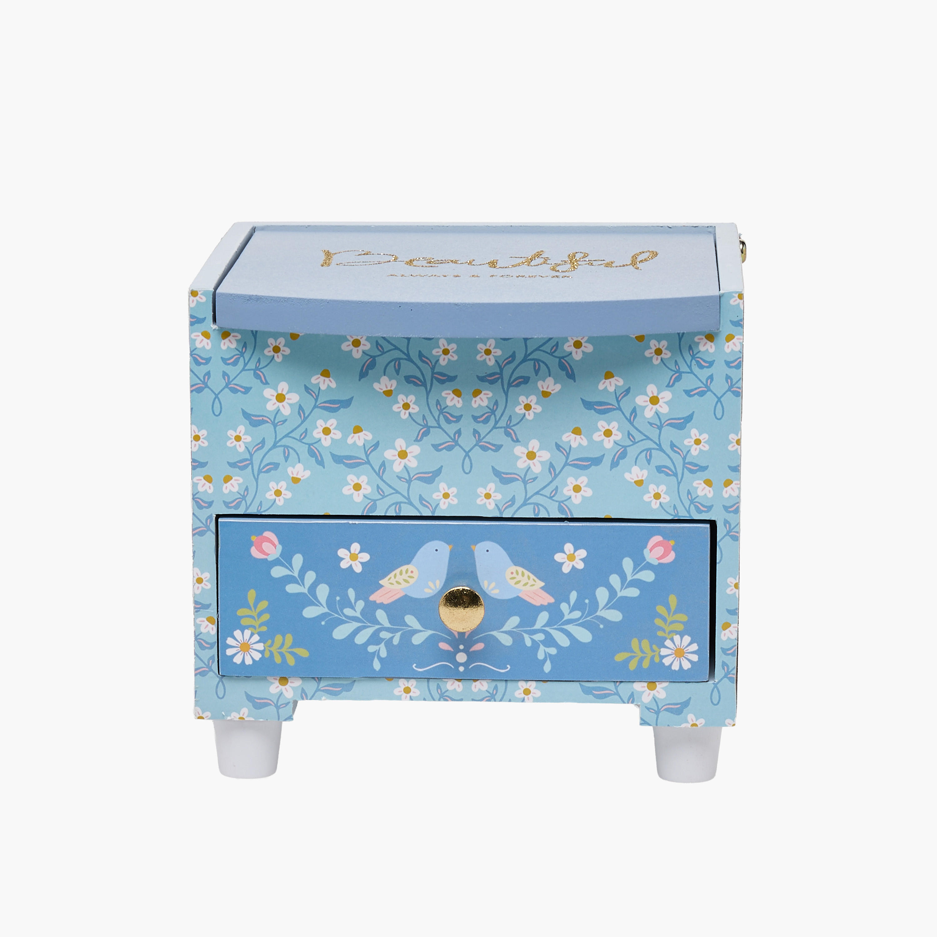 Findz Jewellery Organizer with Drawer - 13x10x10 cms-women-watchesandjewellery-jewellery-storage-image-1