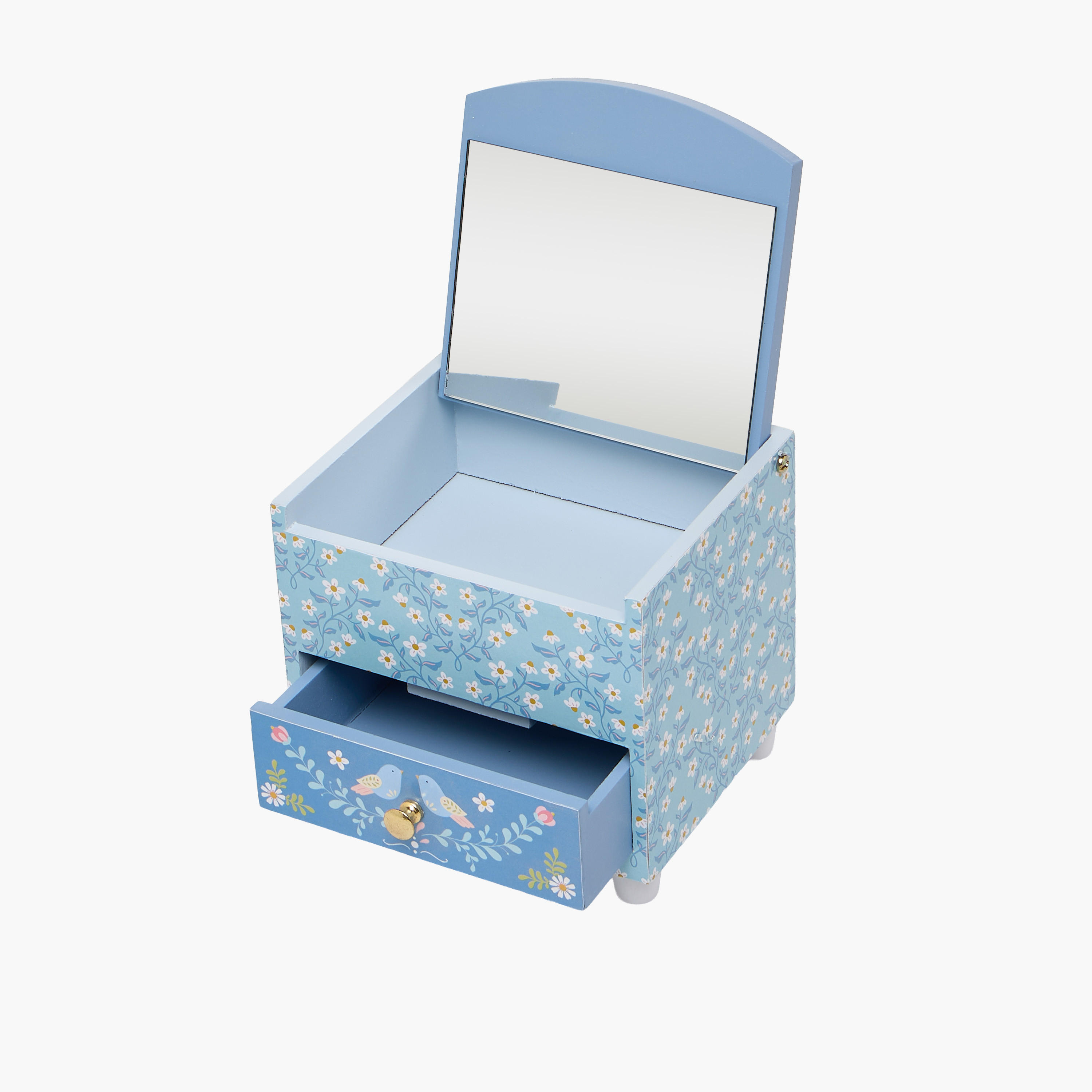 Findz Jewellery Organizer with Drawer - 13x10x10 cms-women-watchesandjewellery-jewellery-storage-image-6
