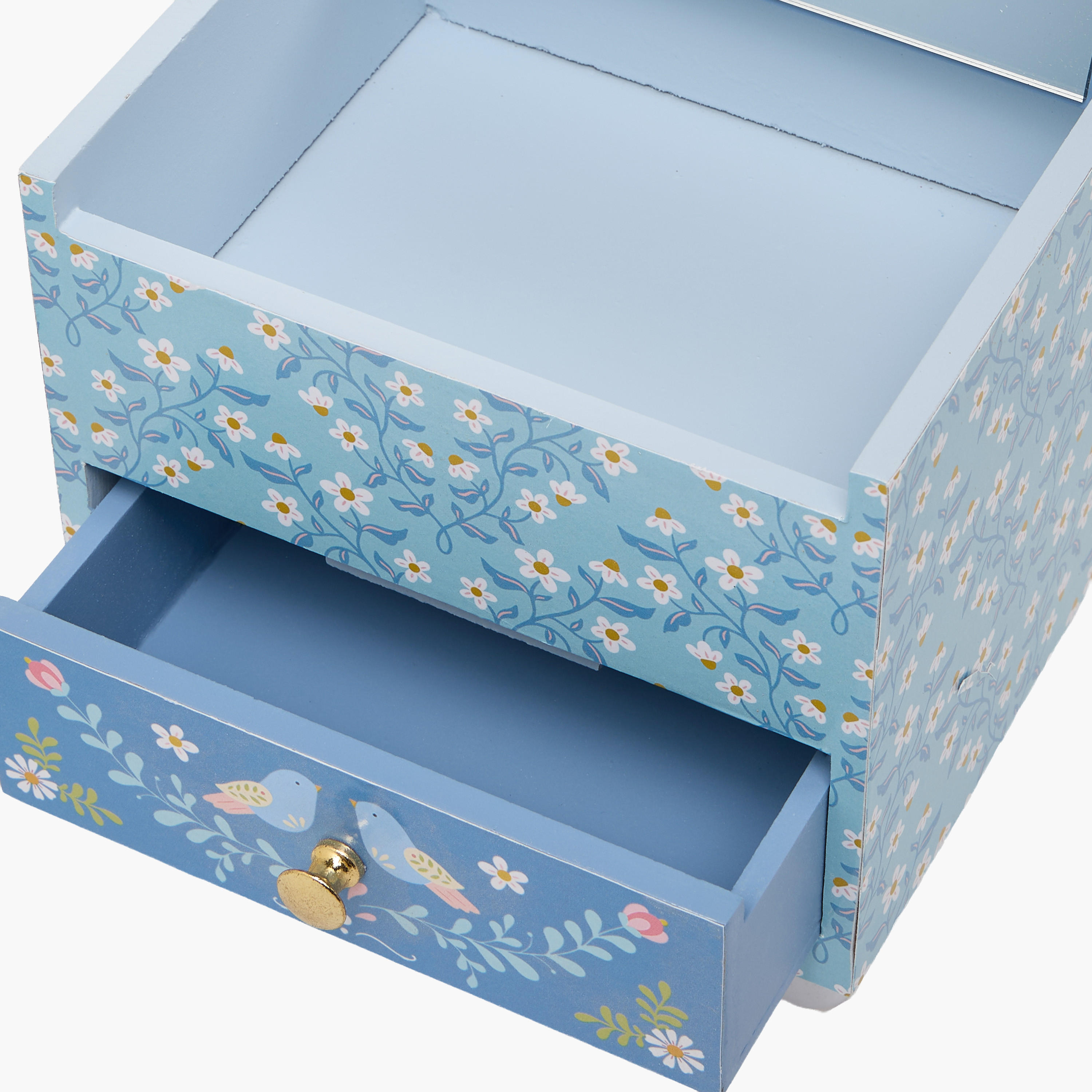 Findz Jewellery Organizer with Drawer - 13x10x10 cms-women-watchesandjewellery-jewellery-storage-image-7