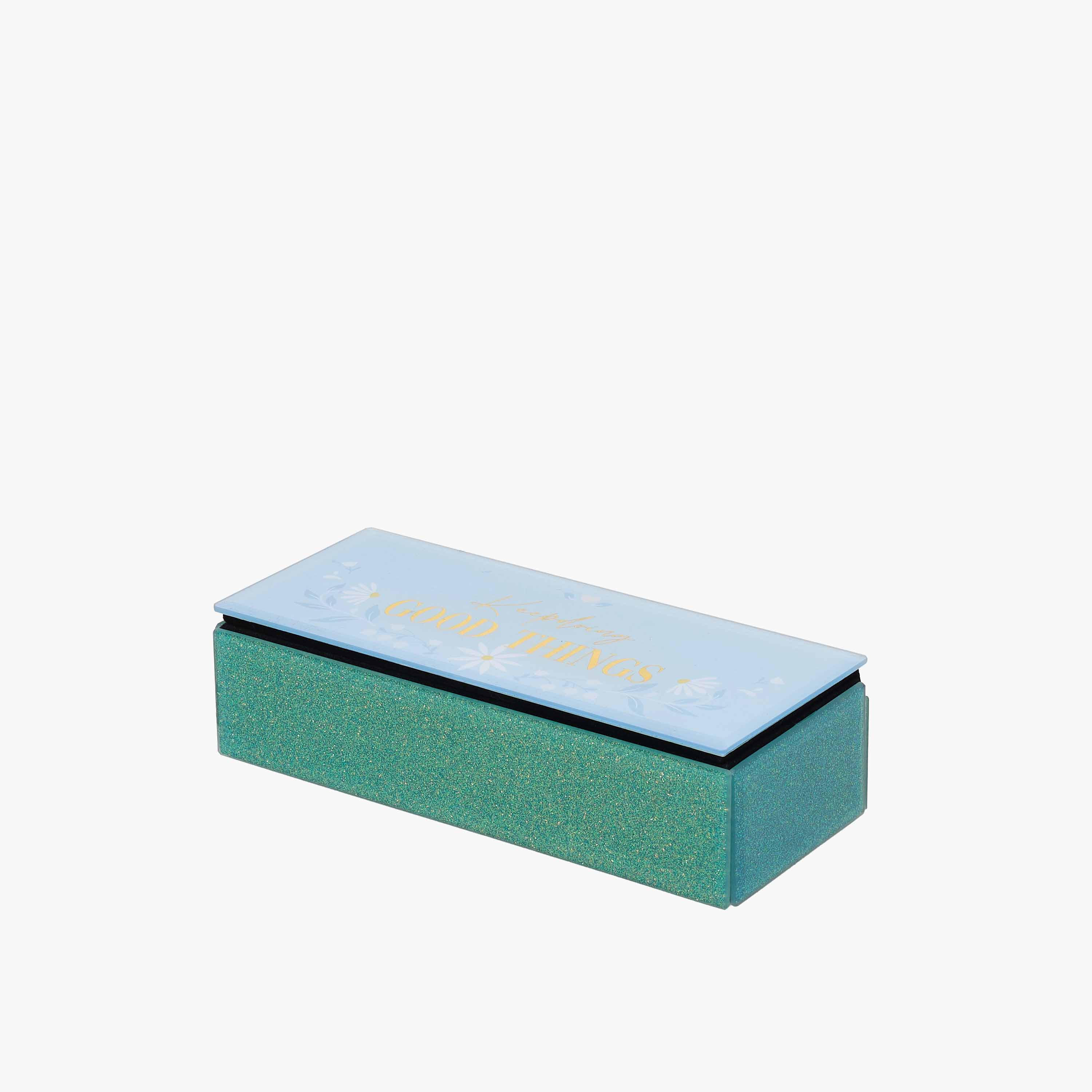 Findz Jewellery Organizer with Daisy Print - 20x8x5 cms-women-watchesandjewellery-jewellery-storage-image-2