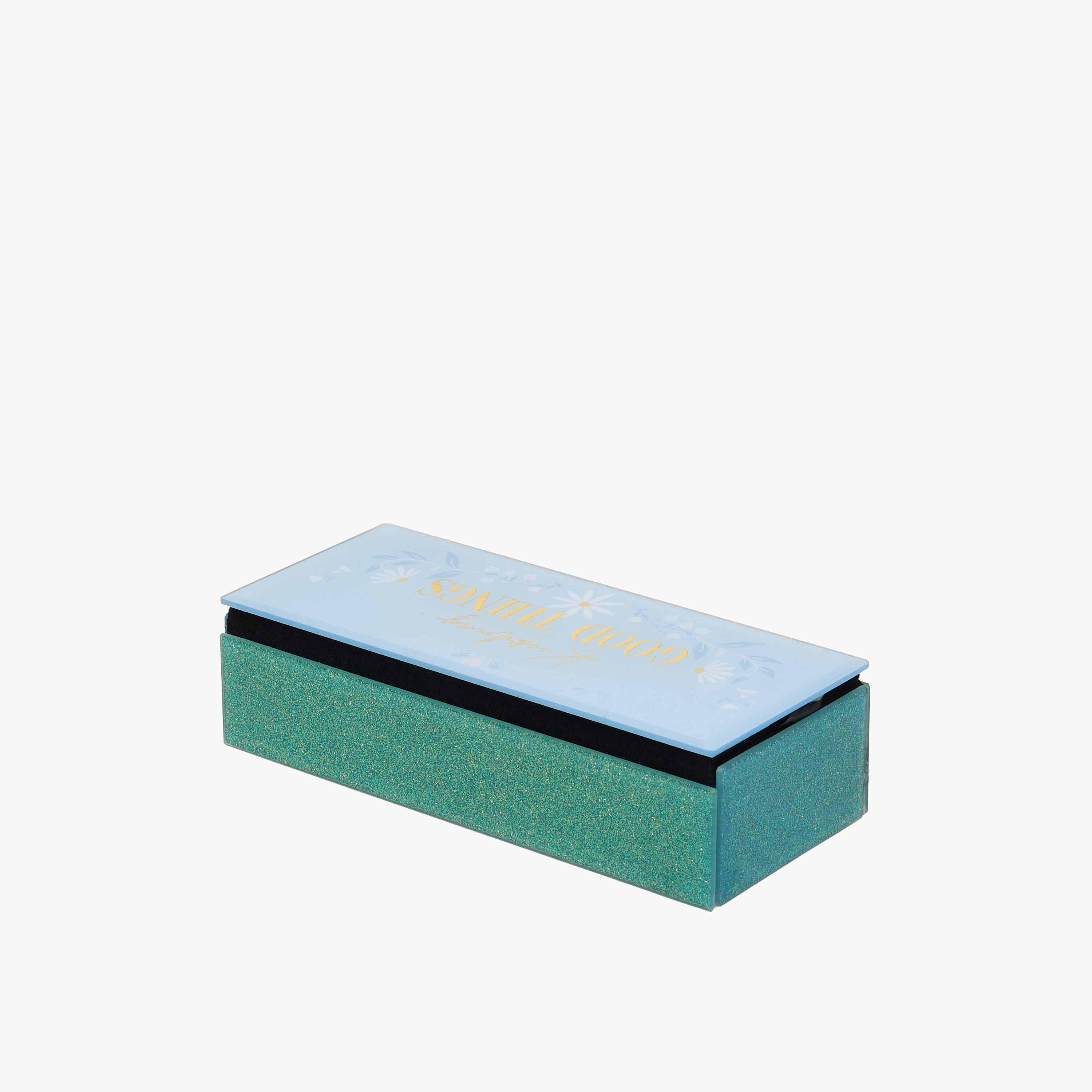 Findz Jewellery Organizer with Daisy Print - 20x8x5 cms-women-watchesandjewellery-jewellery-storage-image-3