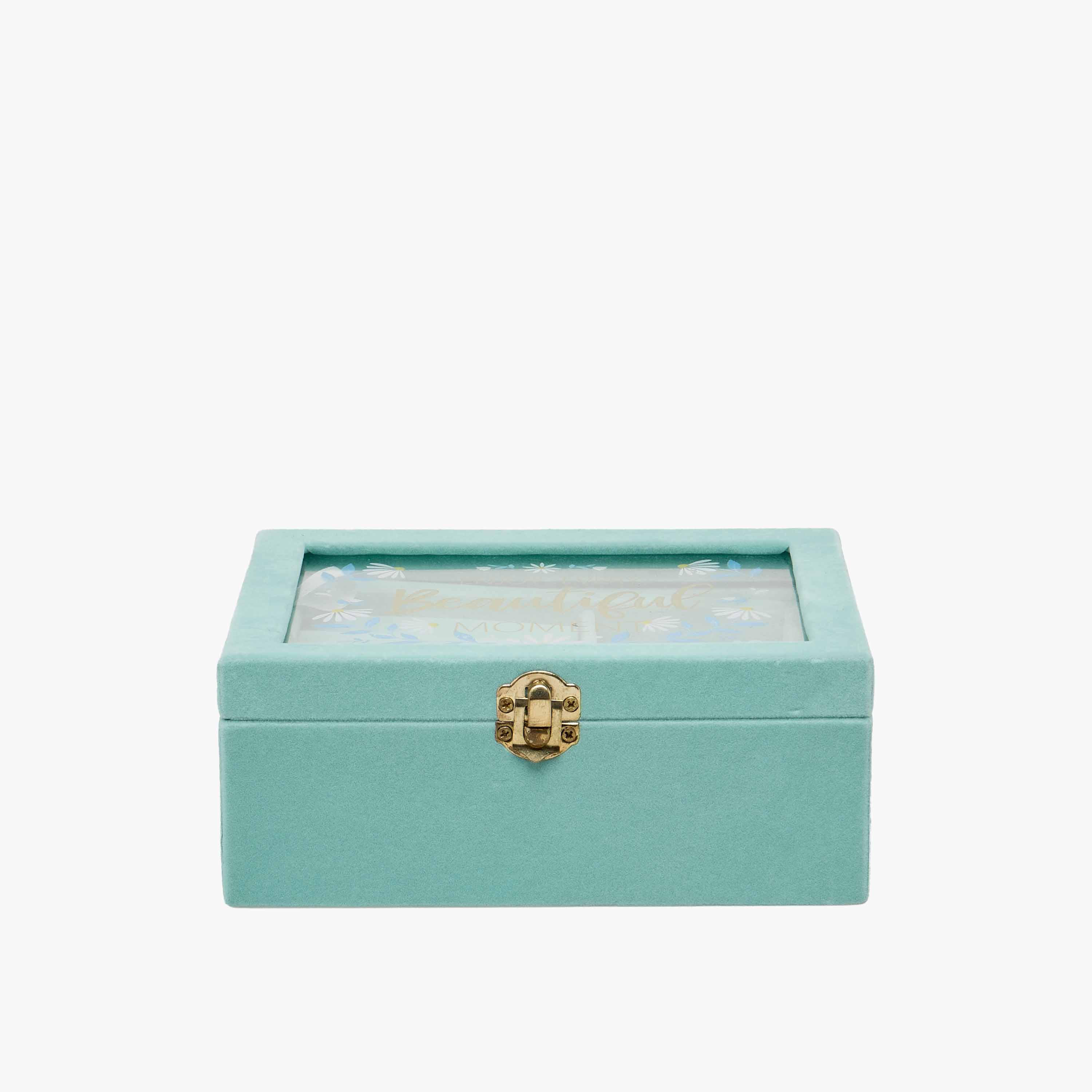 Findz Jewellery Organizer with Floral Print - 21x15x8 cms-women-watchesandjewellery-jewellery-storage-image-1