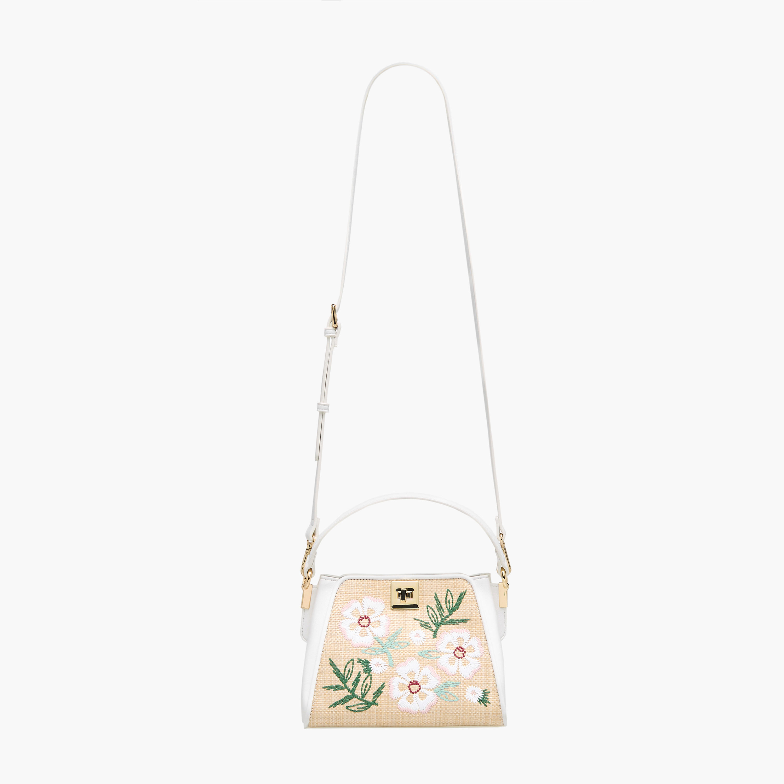 Sasha Floral Embroidered Crossbody Bag with Twist Lock Closure-women-bagsandwallets-handbags-image-3