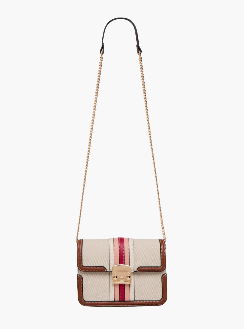 Sasha Striped Crossbody Bag with Chain Strap-women-bagsandwallets-handbags-image-3