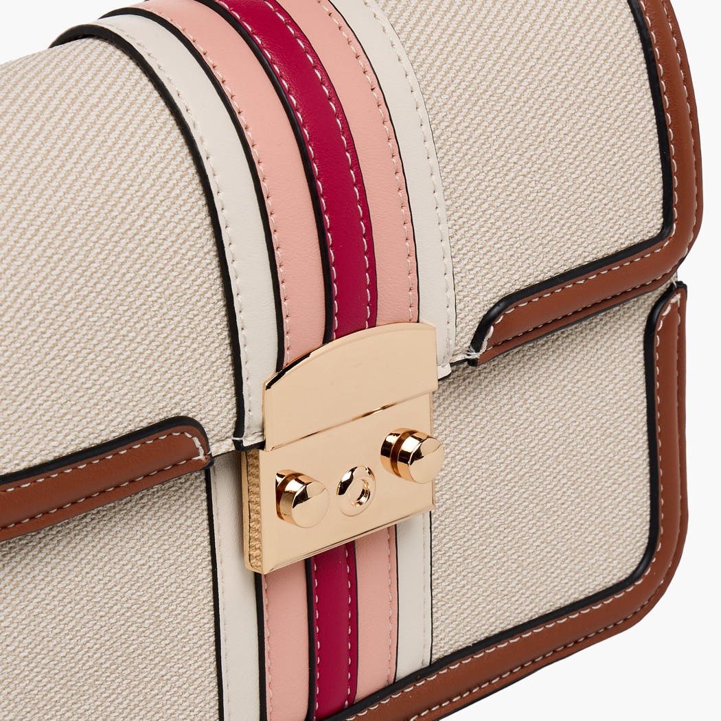 Sasha Striped Crossbody Bag with Chain Strap-women-bagsandwallets-handbags-image-5