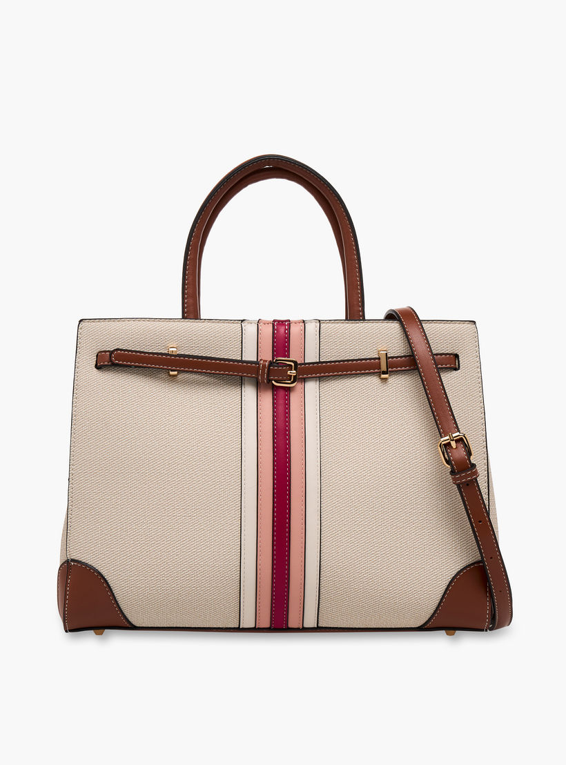 شنطة توتي بارزة الملمس بسحاب إغلاق من ساشا-women-bagsandwallets-handbags-image-1
