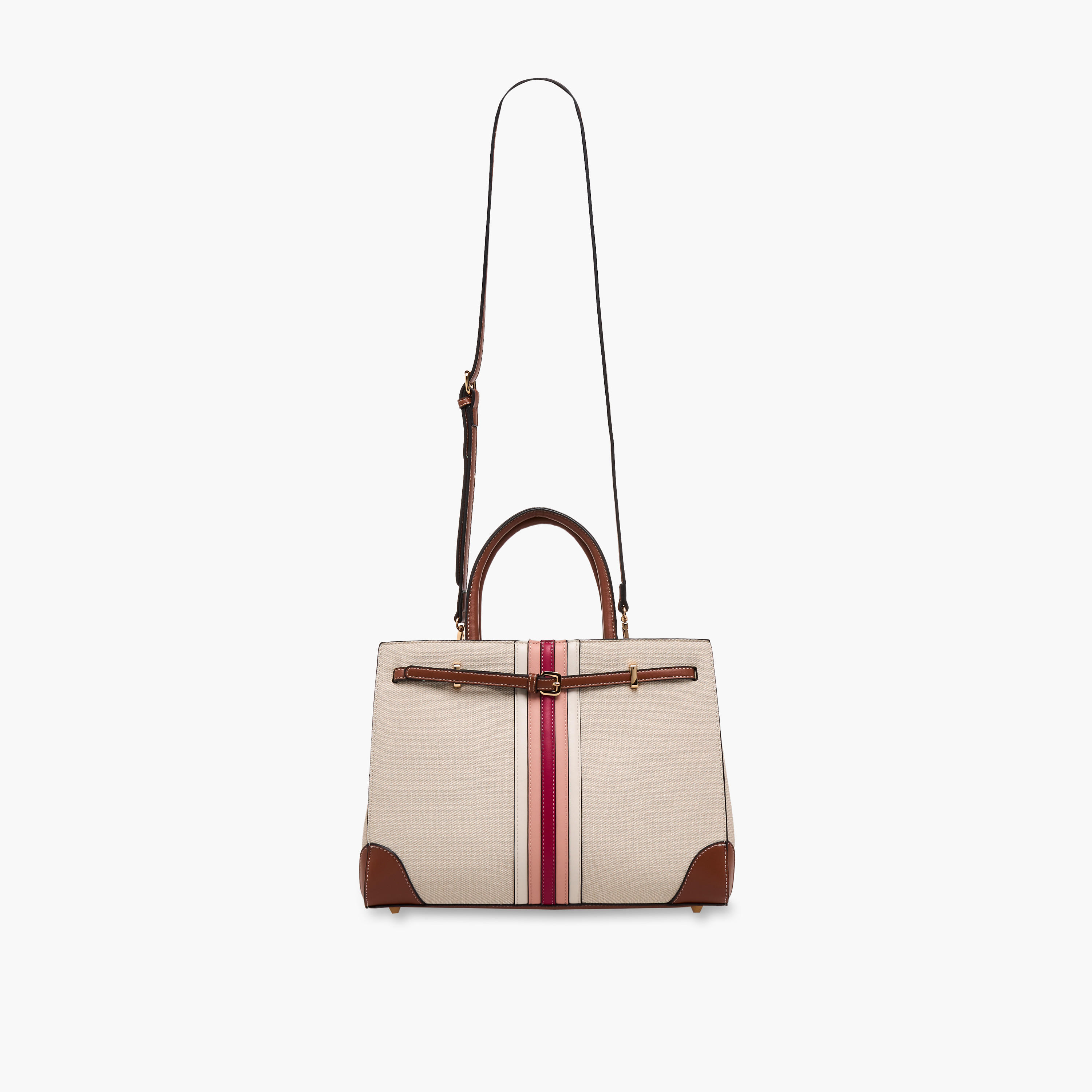 شنطة توتي بارزة الملمس بسحاب إغلاق من ساشا-women-bagsandwallets-handbags-image-3