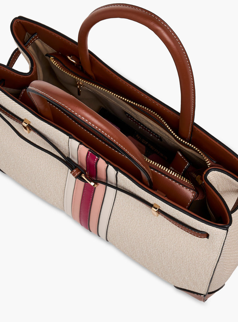 شنطة توتي بارزة الملمس بسحاب إغلاق من ساشا-women-bagsandwallets-handbags-image-8