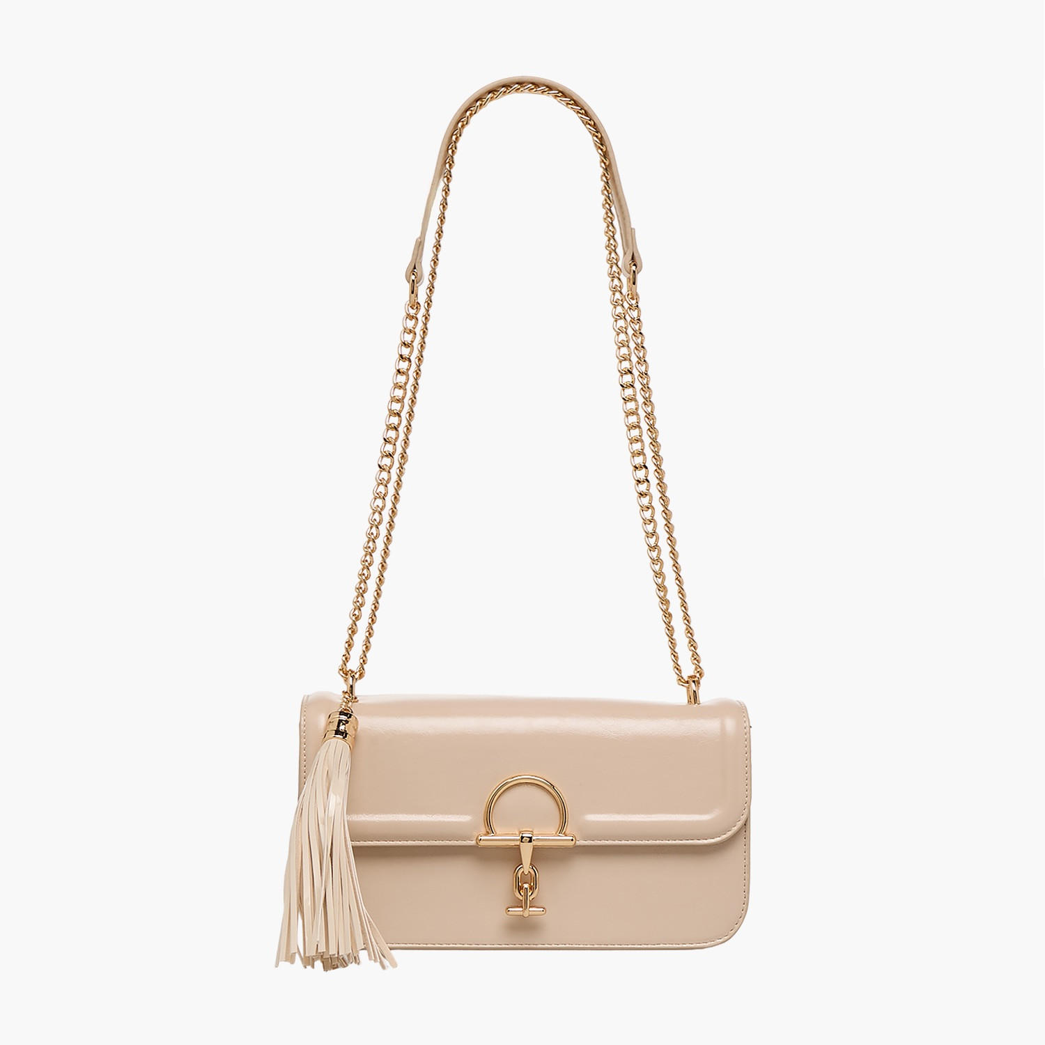 شنطة كروس بودي بارزة الملمس مزينة بشرابة من ساشا-women-bagsandwallets-handbags-image-1
