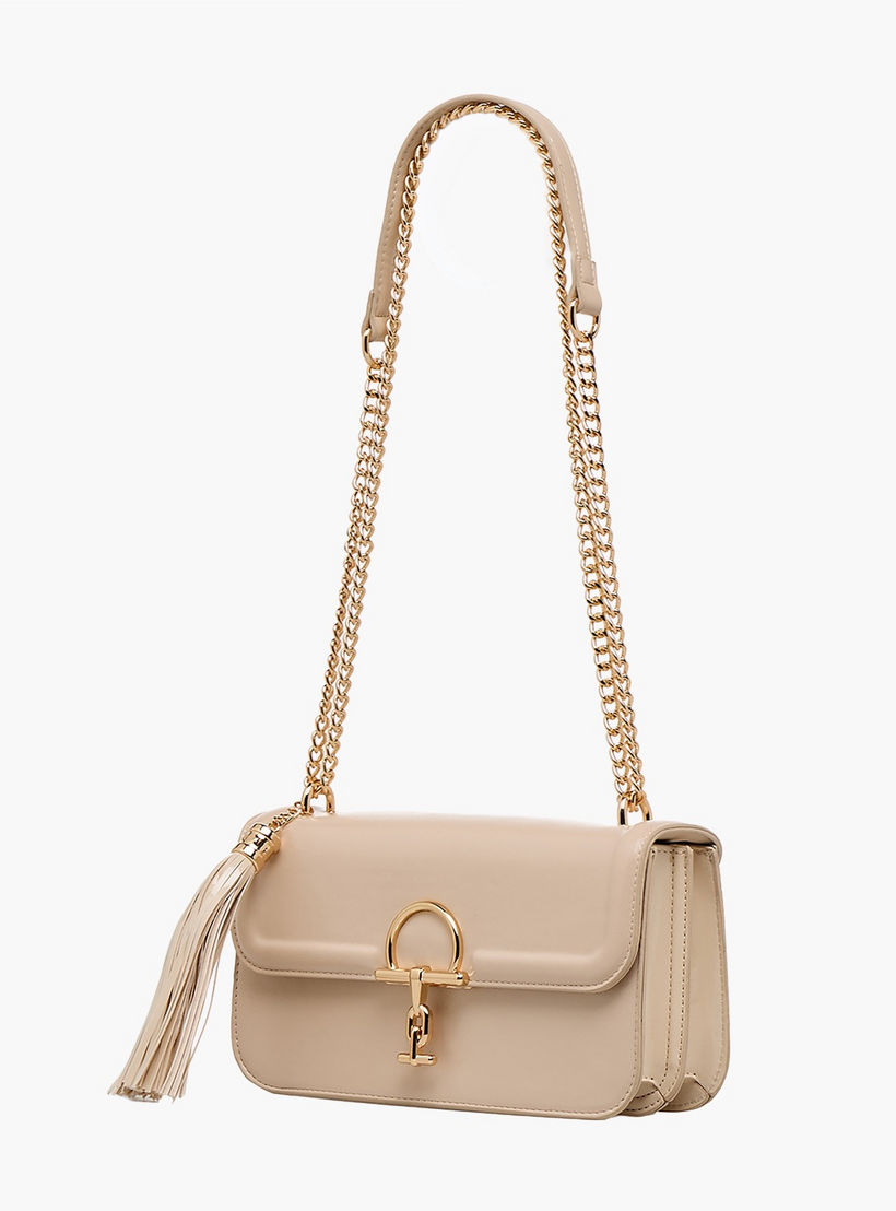 شنطة كروس بودي بارزة الملمس مزينة بشرابة من ساشا-women-bagsandwallets-handbags-image-4