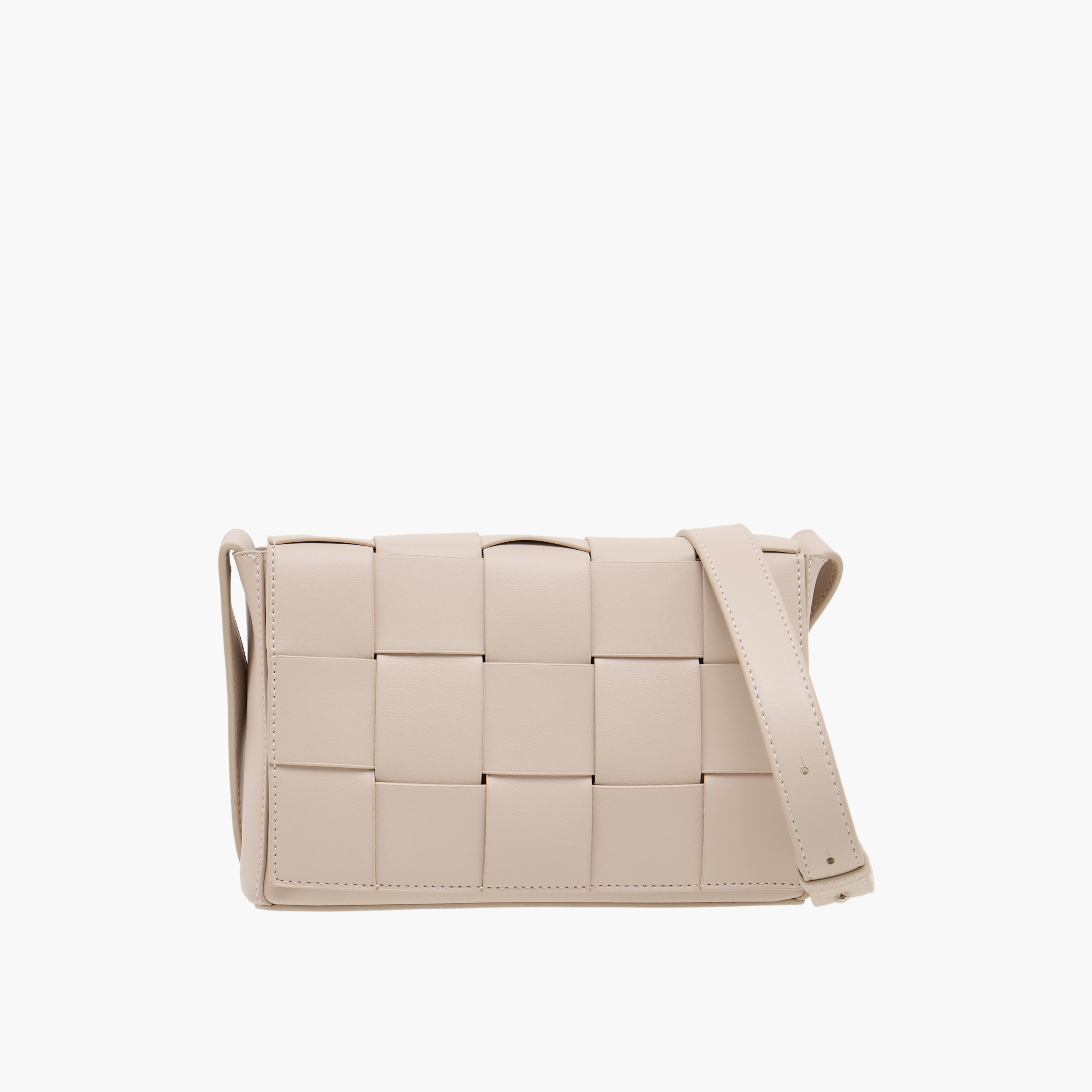 شنطة كروس بودي بارزة الملمس بحزام قابل للتعديل من ساشا-women-bagsandwallets-handbags-image-1