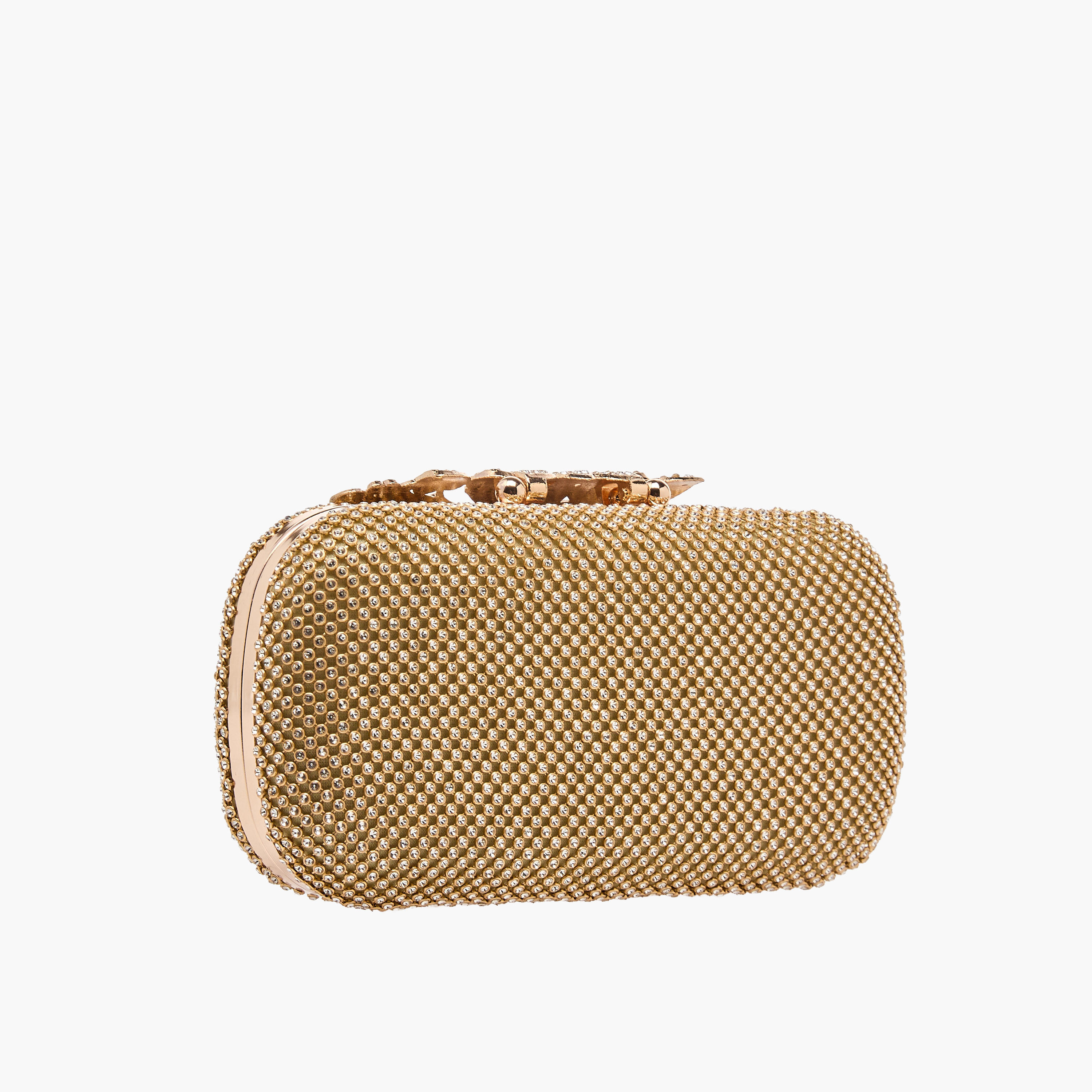 شنطة كلاتش مزينة بحزام سلسلة قابل للفصل من ساشا-women-bagsandwallets-handbags-image-4