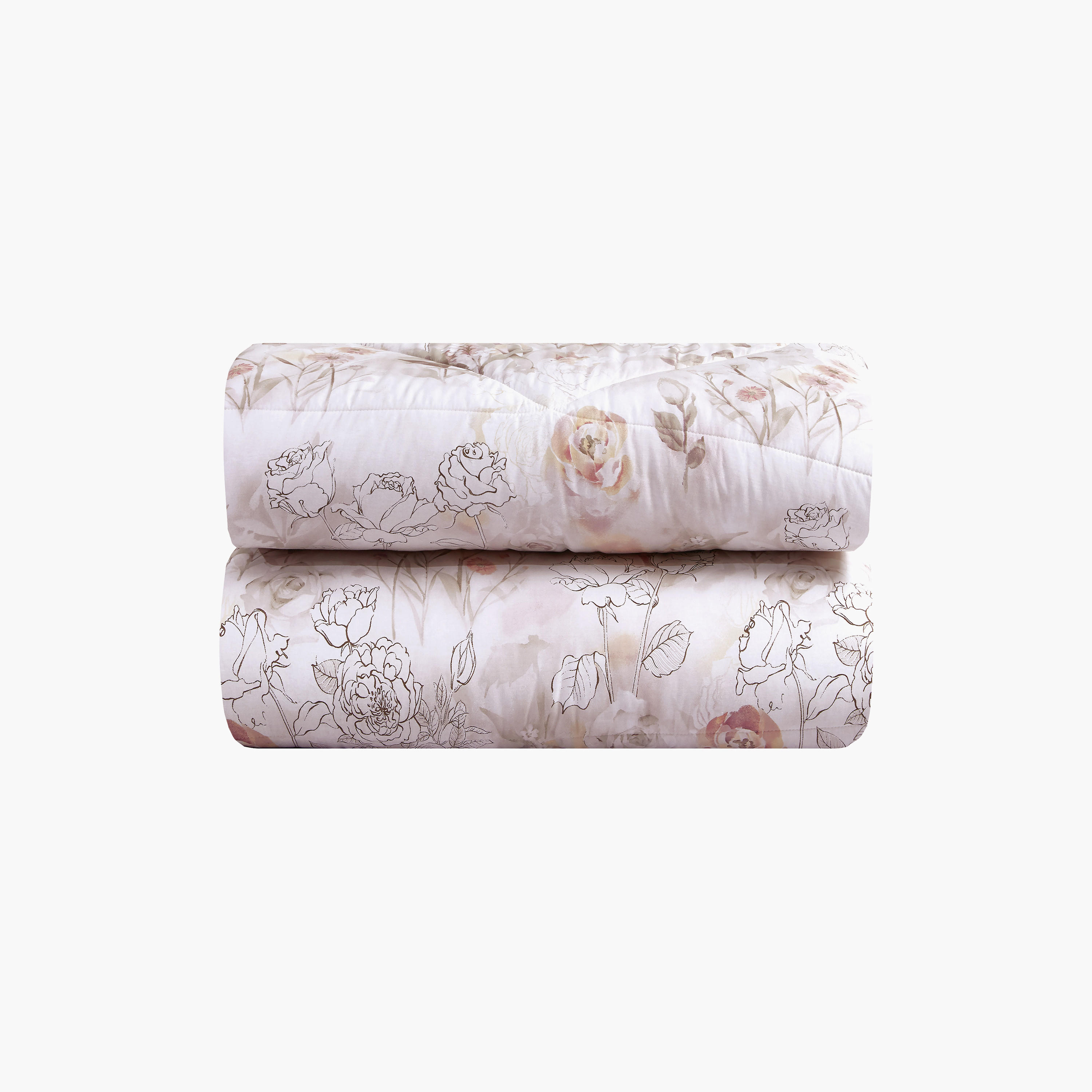 Unique Home All Season 100% Cotton Comforter Set 4 pcs Twin Size - 170x230 cms-household-bedding-comfortersandbedspreads-comforters-image-4