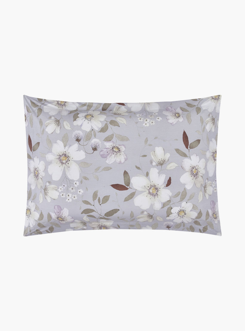 طقم لحاف قطني 100% من يونيك هوم، مناسب لجميع الفصول، 4 قطع، مقاس مزدوج - 170×230 سم-household-bedding-comfortersandbedspreads-comforters-image-5