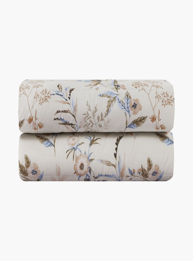 Unique Home All Season 100% Cotton Comforter Set 4 pcs Twin Size - 170x230 cms-household-bedding-comfortersandbedspreads-comforters-image-4