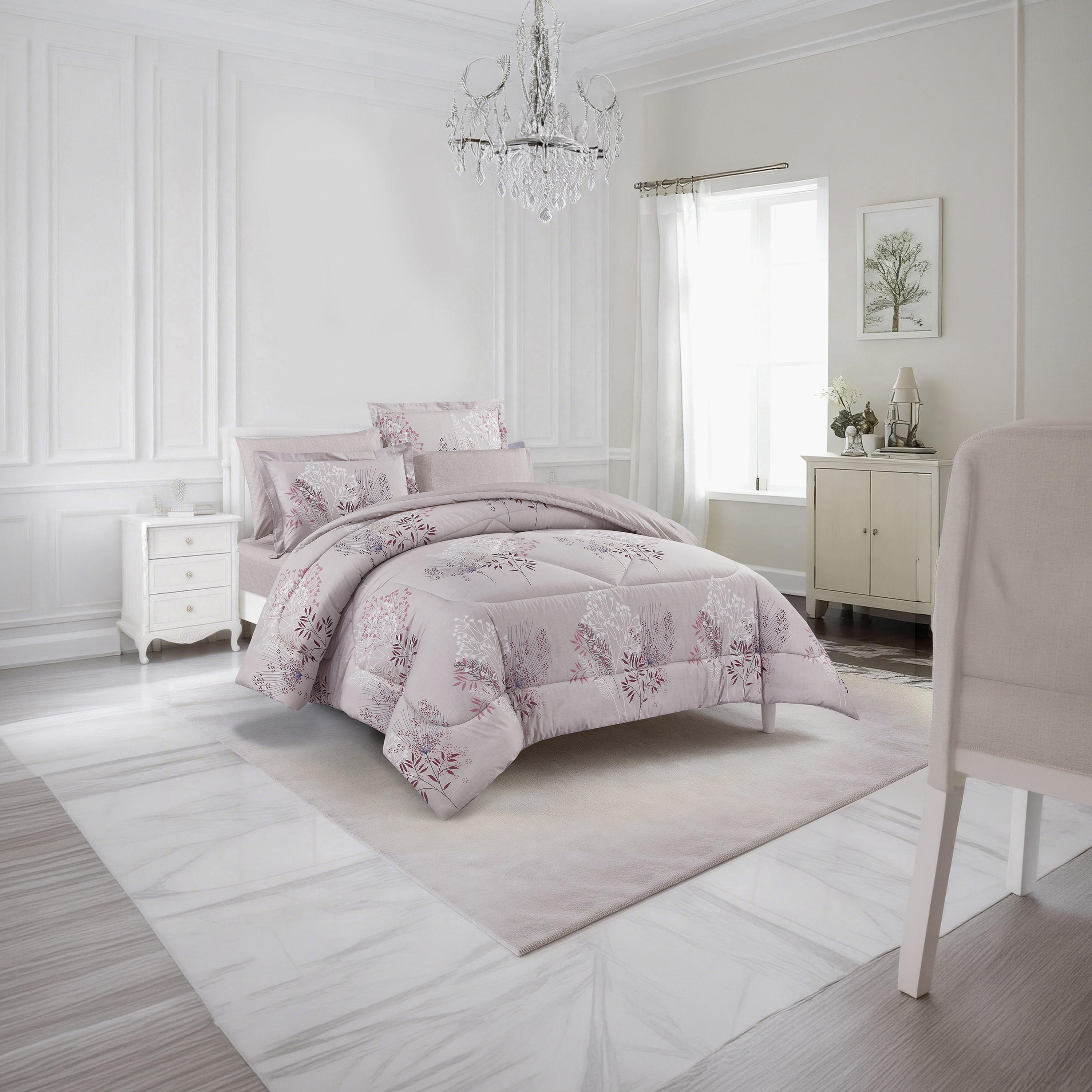 Unique Home All Season 100% Cotton Comforter Set 4 pcs Twin Size - 170x230 cms-household-bedding-comfortersandbedspreads-comforters-image-2