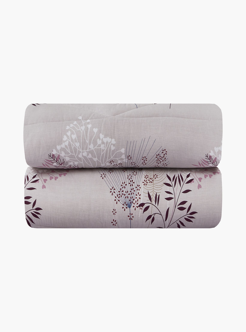 Unique Home All Season 100% Cotton Comforter Set 4 pcs Twin Size - 170x230 cms-household-bedding-comfortersandbedspreads-comforters-image-4